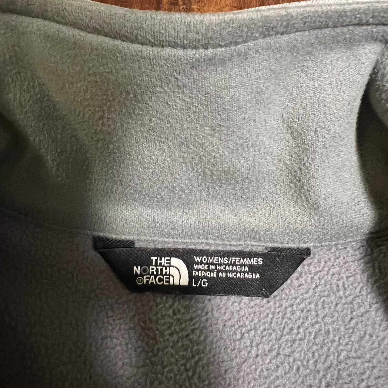 The North Face Women's Grey and Blue Coat (3)