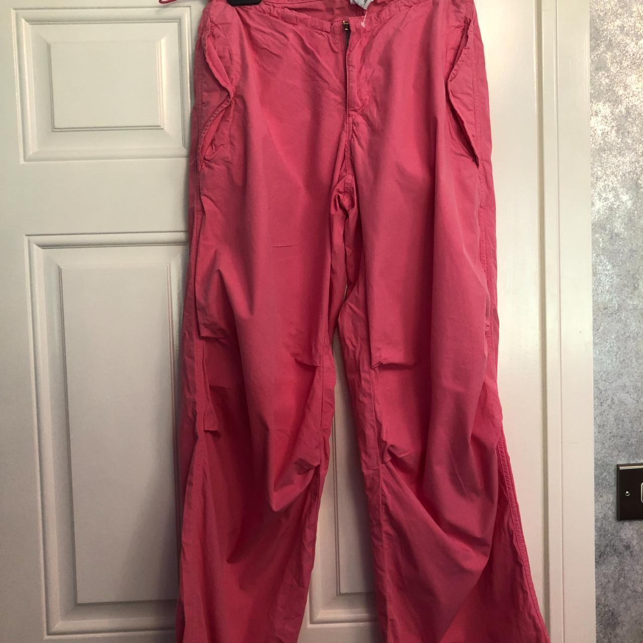 Jets Frans Cerise Pink Balloon Trousers - Size XS - Depop