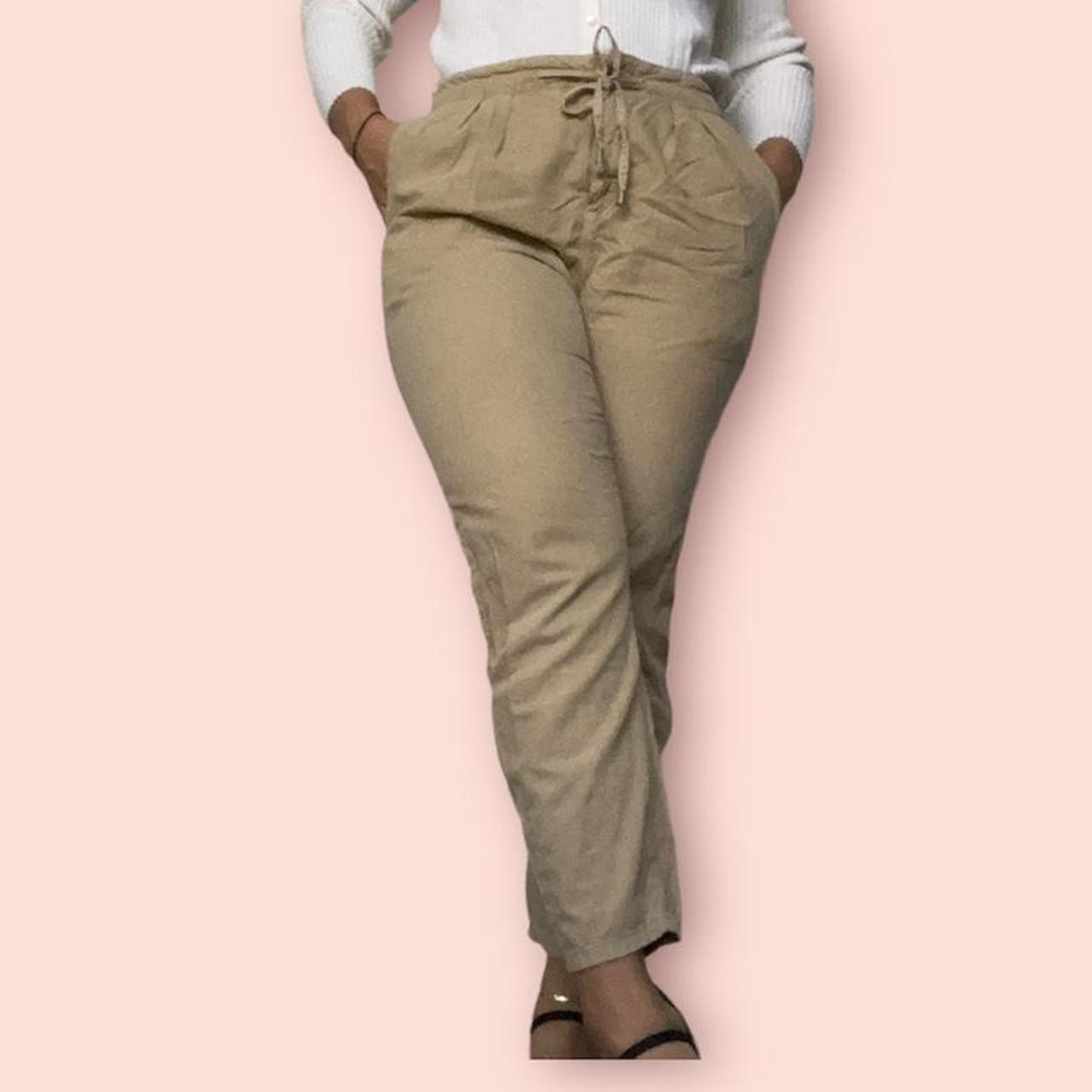 Tan jogger pants sales womens