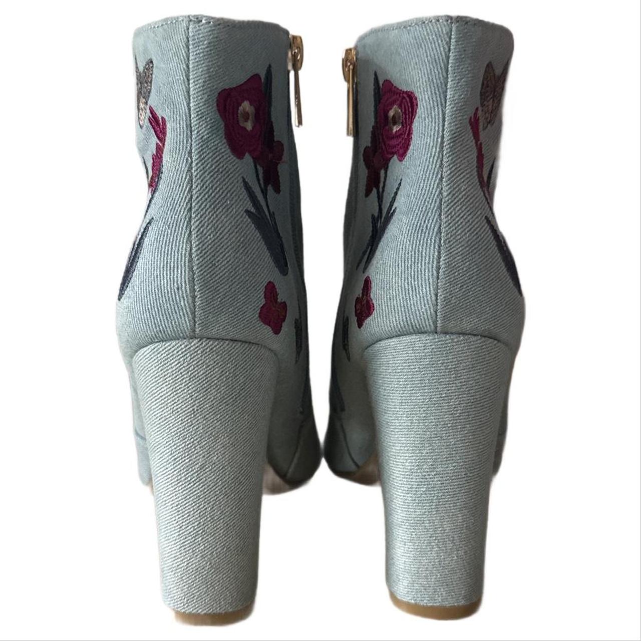 Source Unknown Women's Ankle Boots - Blue/Multi -… - image 5