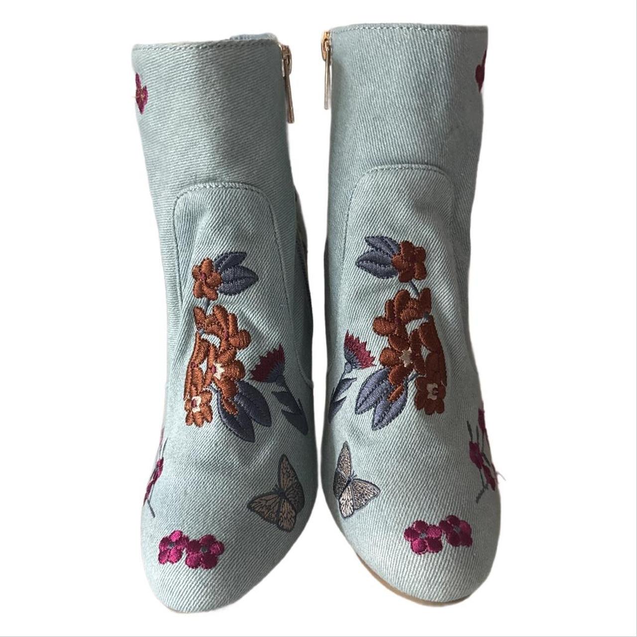 Source Unknown Women's Ankle Boots - Blue/Multi -… - image 4