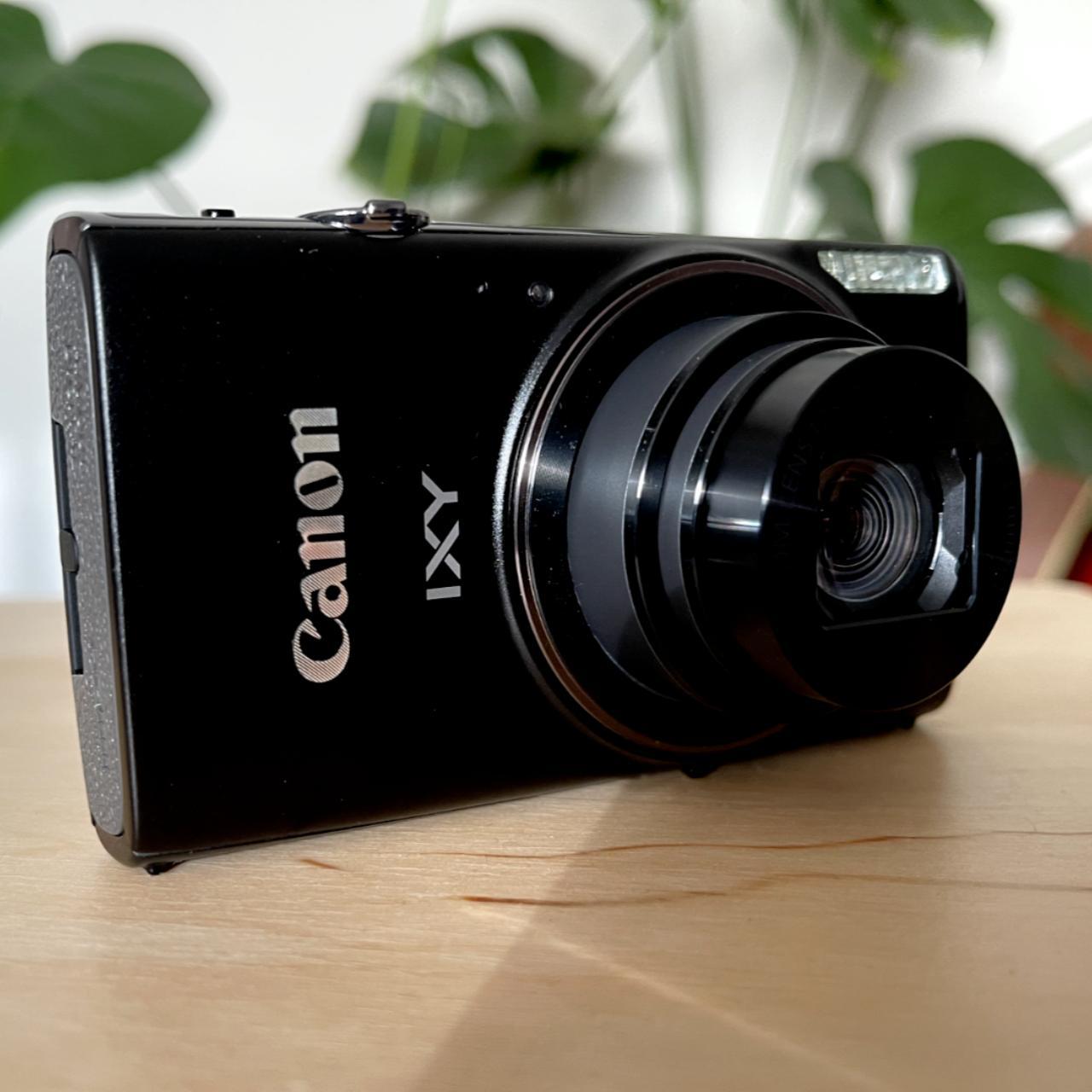 Canon IXY 650 Powershot ELPH 360 Black Optical 12x... - Depop