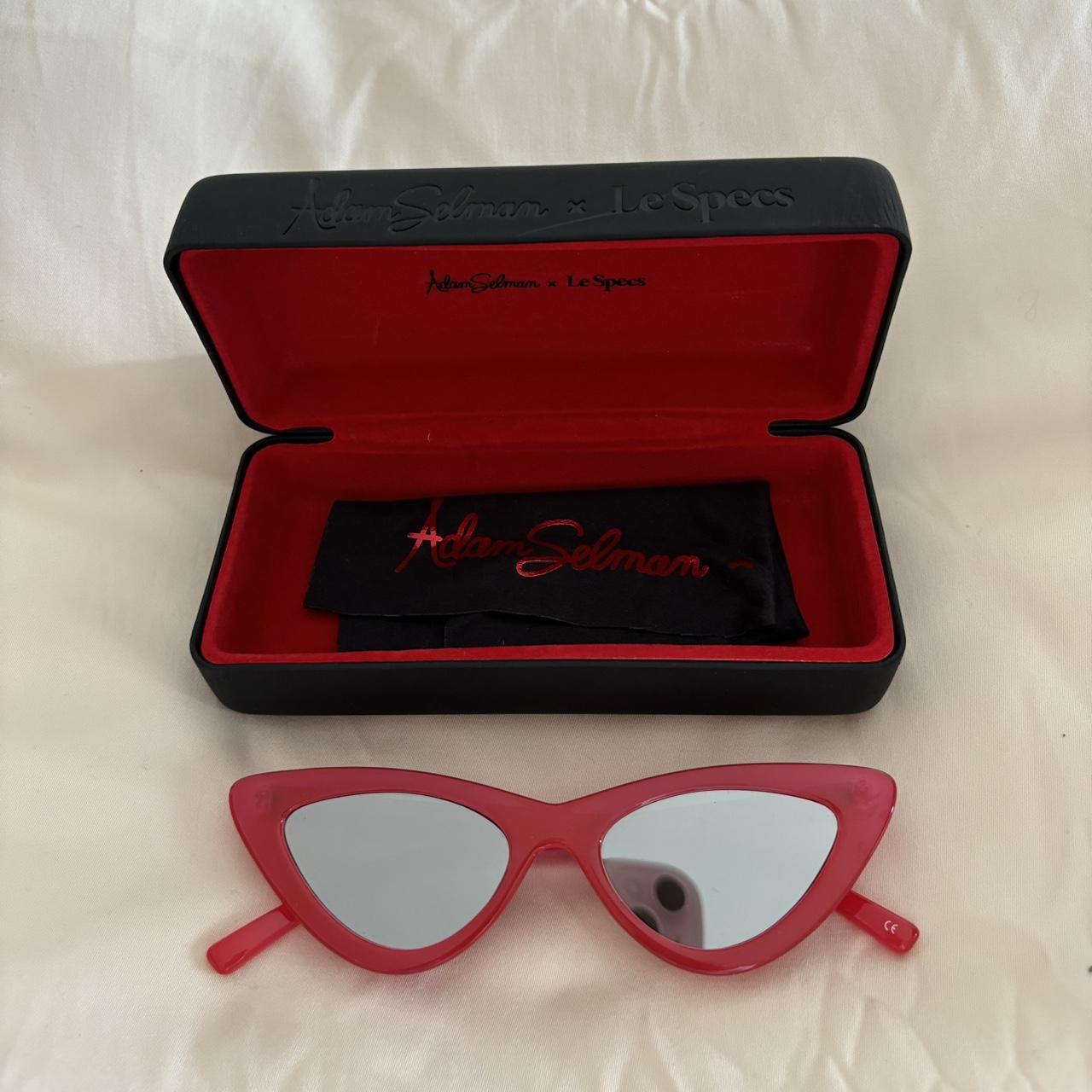 本格派ま！ Specs Le x Selman Adam red Depop | lens mirror frame, 小物