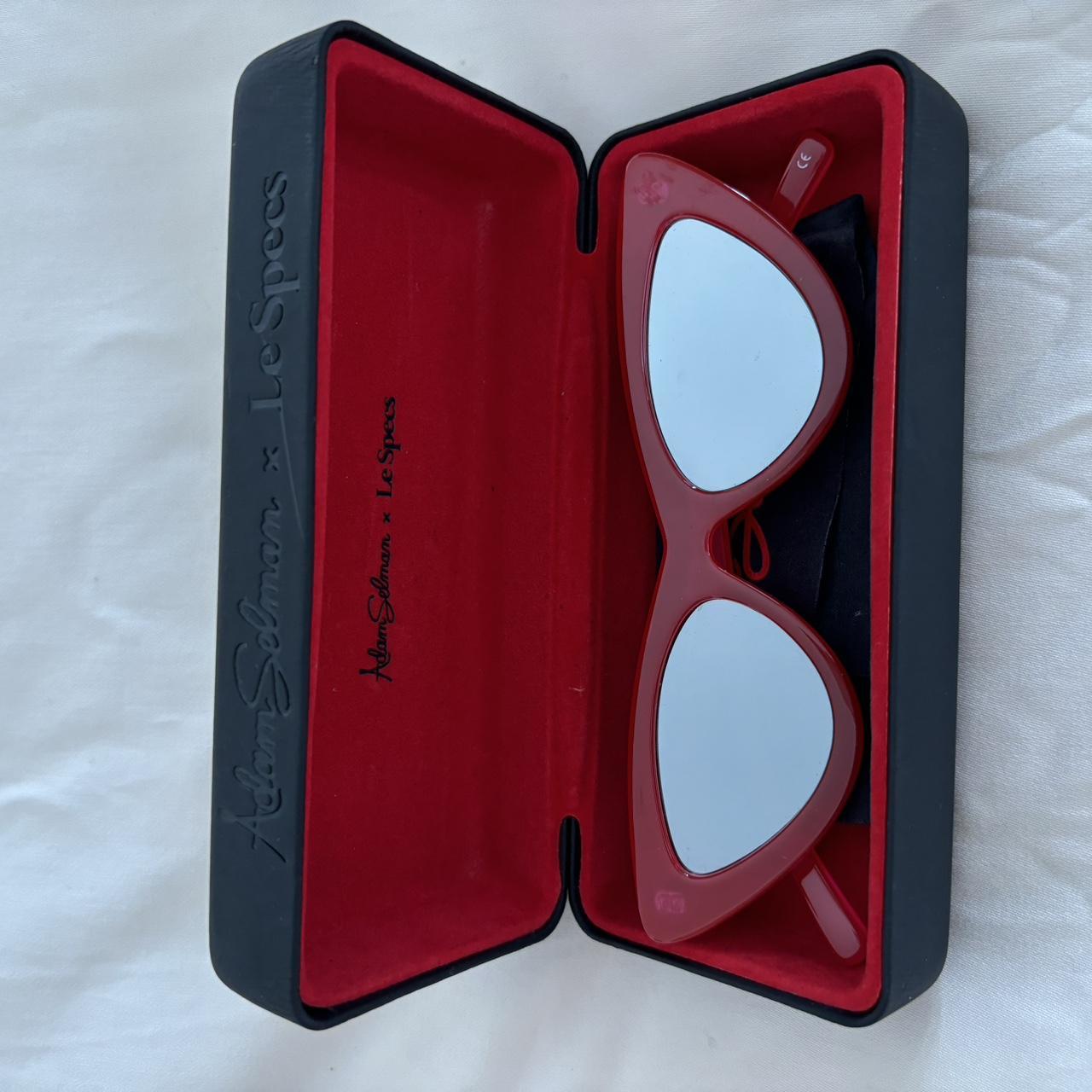 Le Specs Adam Selman x Le Specs The Last Lolita Red Silver