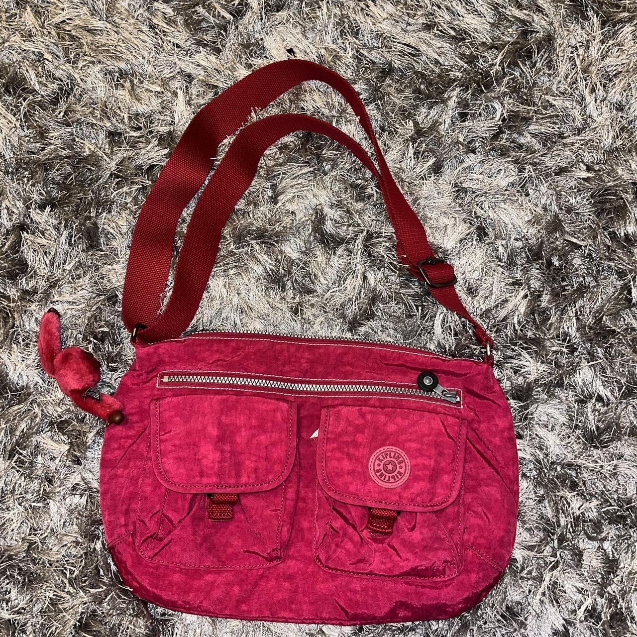 Hot Pink Kipling Crossbody Bag Has plenty of