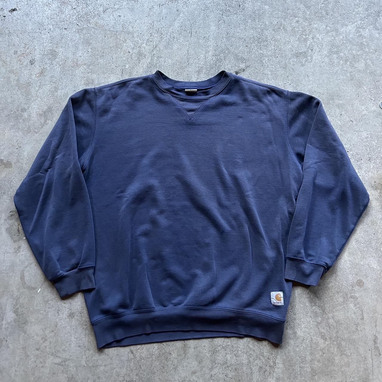 Carhartt thermal lined online crewneck sweatshirt