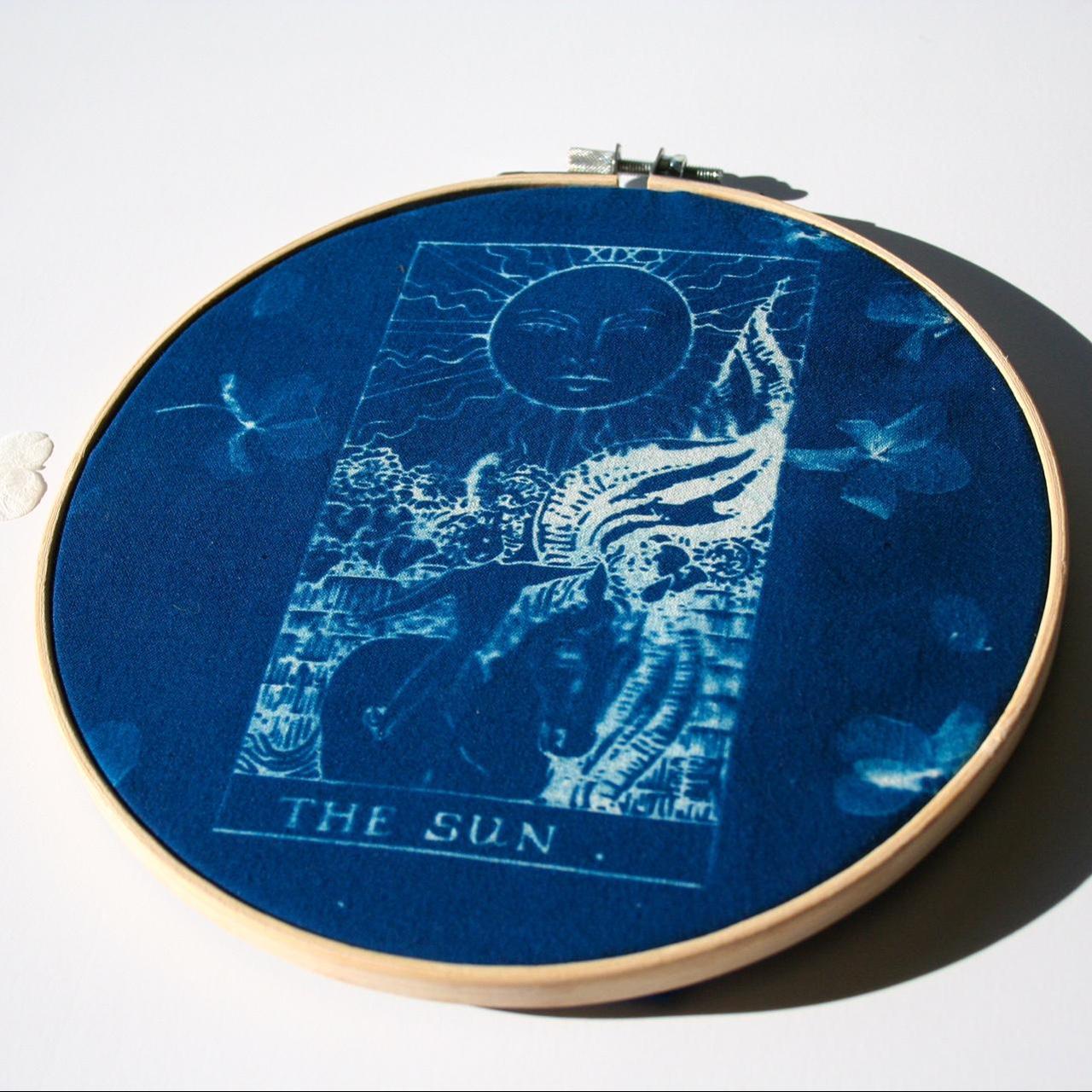 the-sun-tarot-card-cyanotype-on-fabric-this-is-a-depop