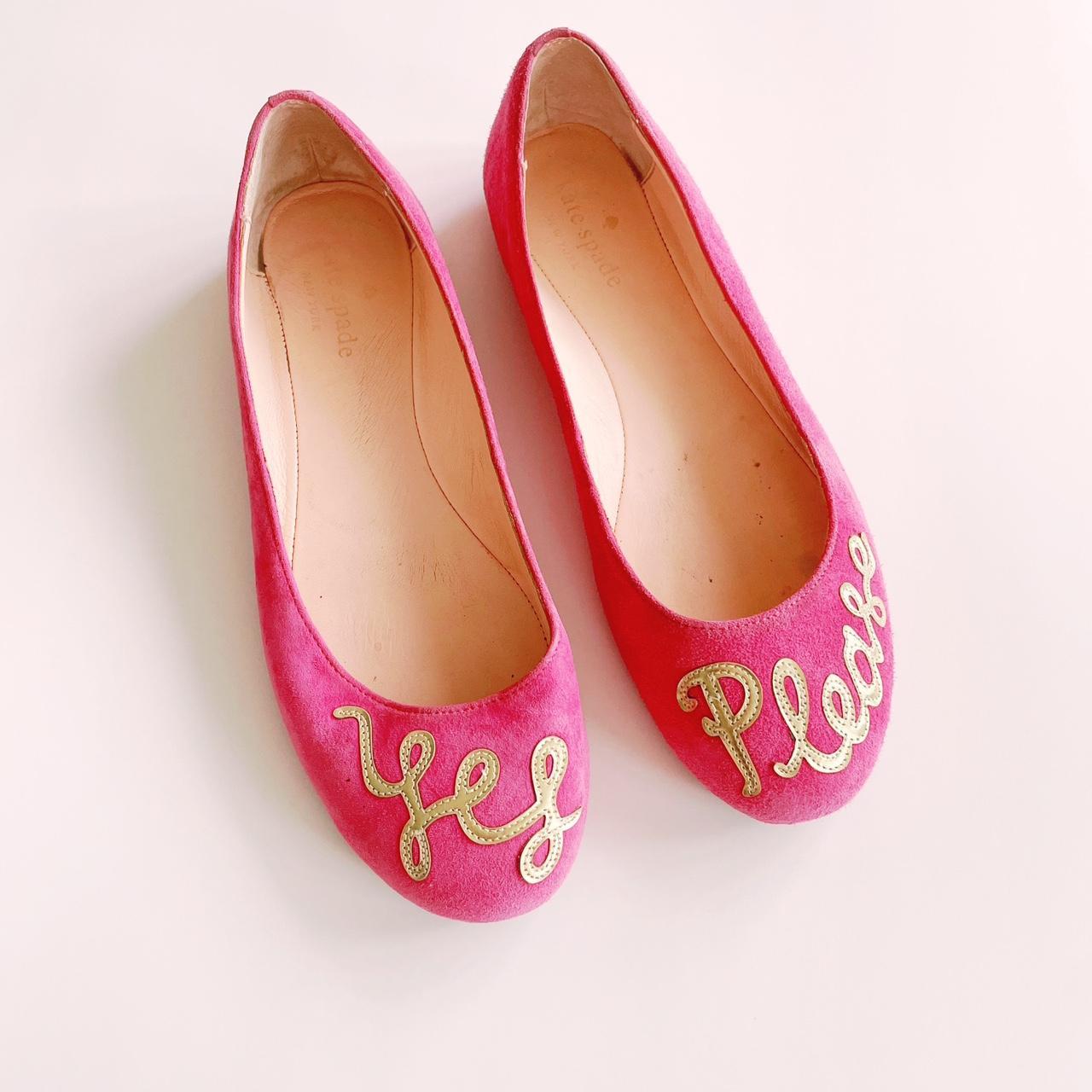 Kate spade discount pink shoes