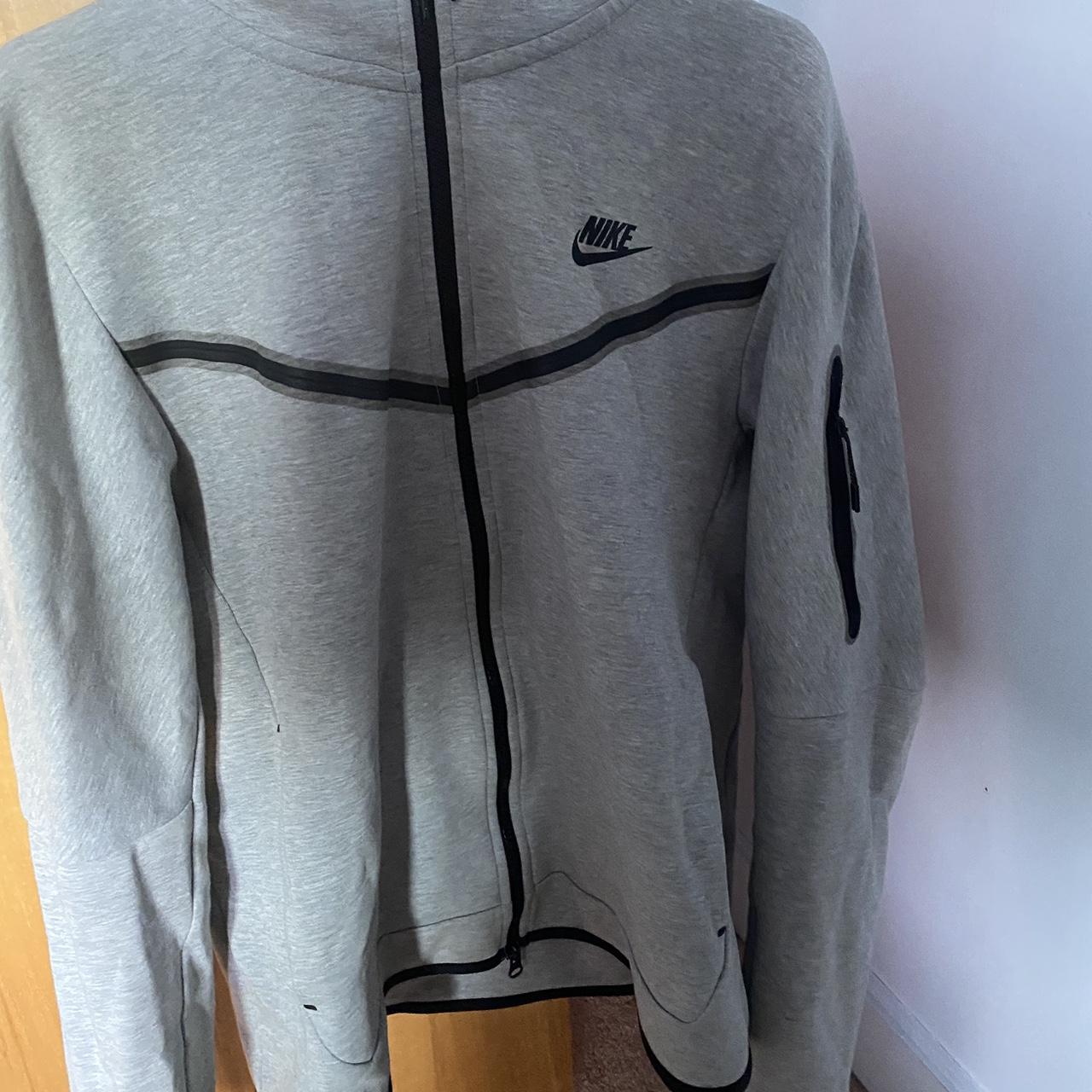 mens nike jumper grey