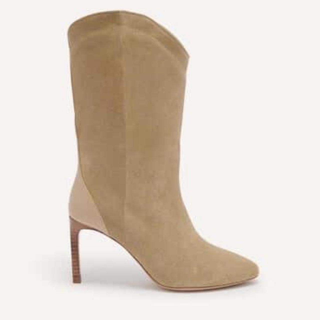 Ba&sh Women's Tan Boots Depop