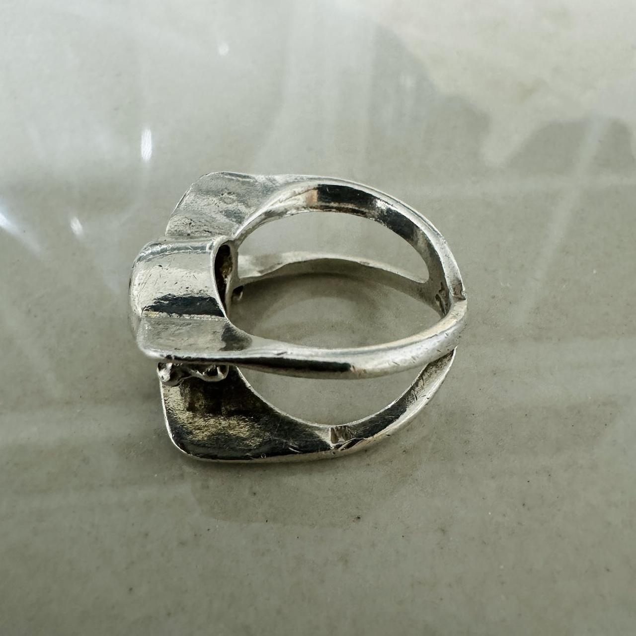 STÜSSY BLOCK RING Stussy ring - Depop