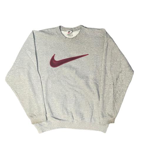 Grey nike vintage sweatshirt