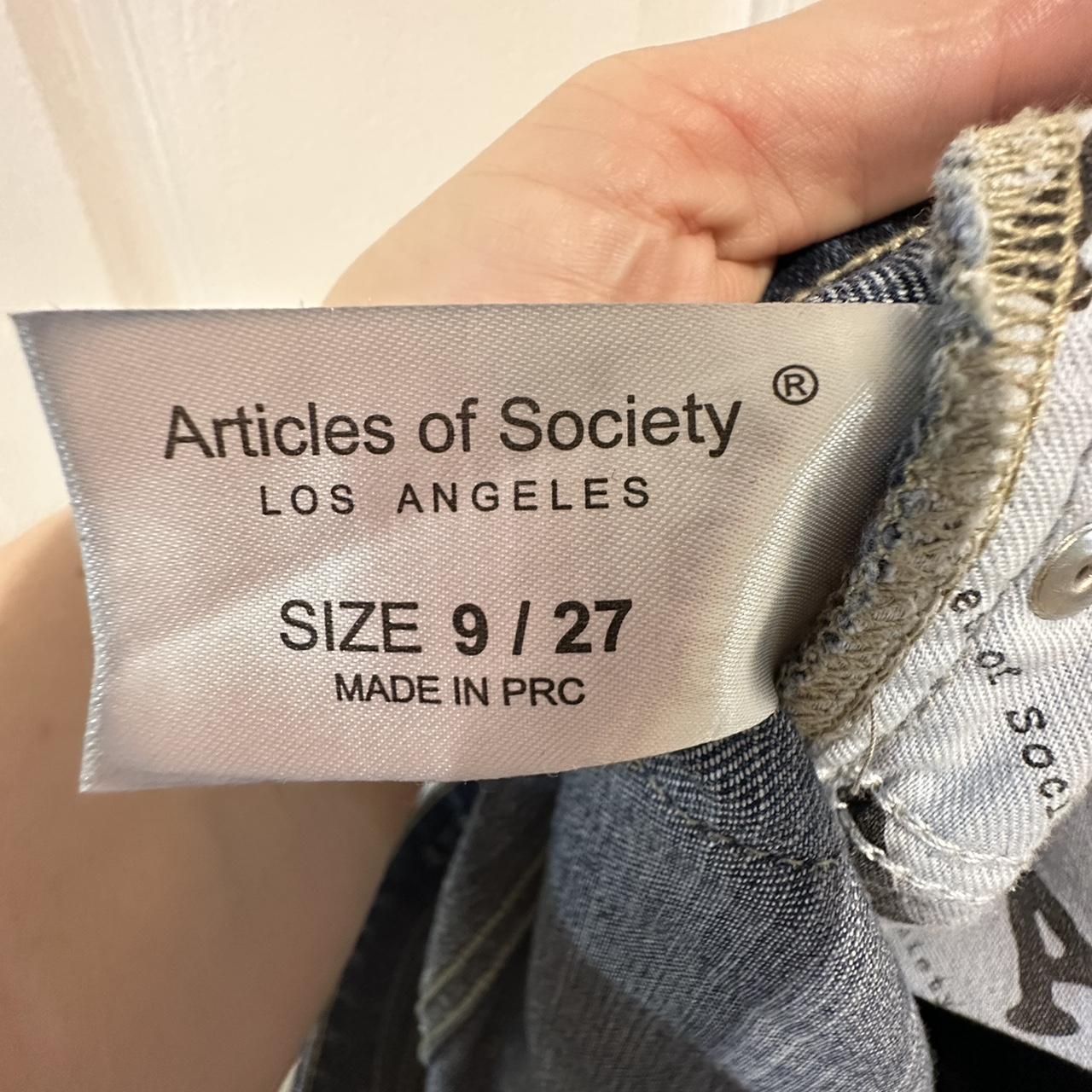 Articles of Society jeans 7/8 length Size 27 / - Depop