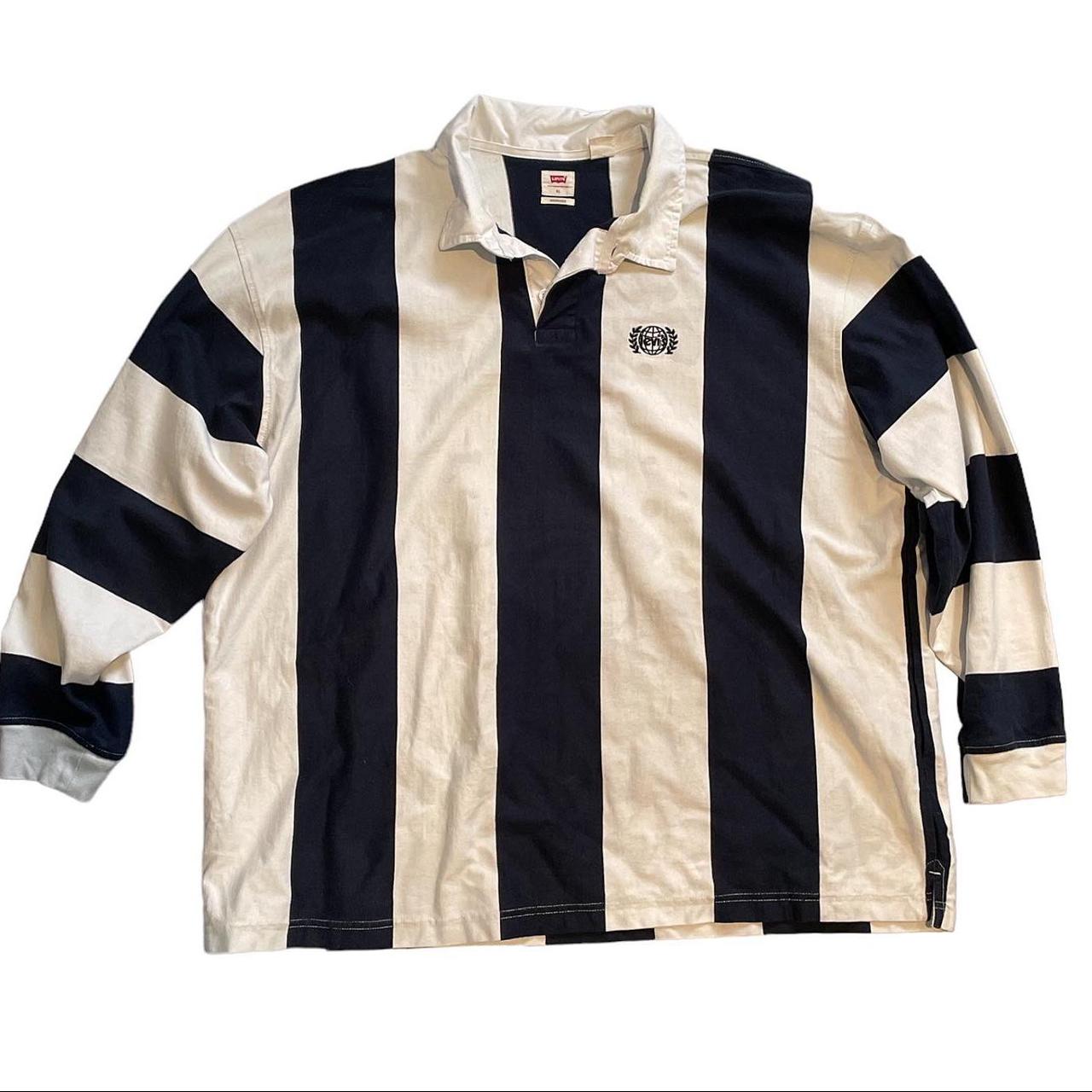 Levi Rugby Shirt 🏉 Size XL Pit to Pit... Depop