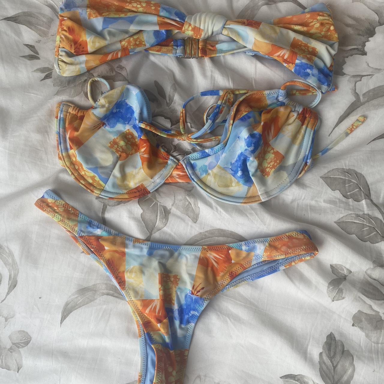 Glassons Bikini Set With An Extra Bandeau Top Never Depop