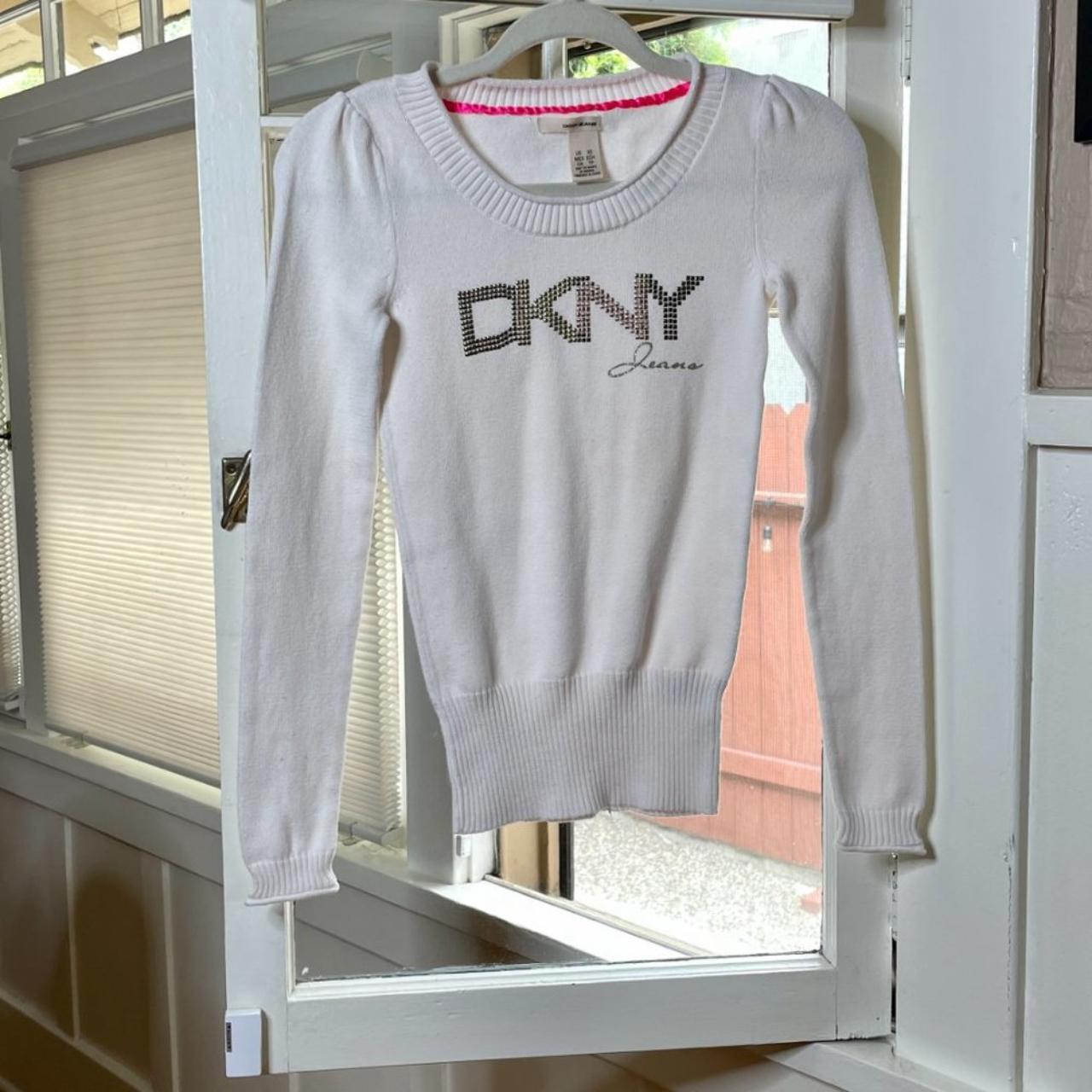 Dkny 2025 white jumper