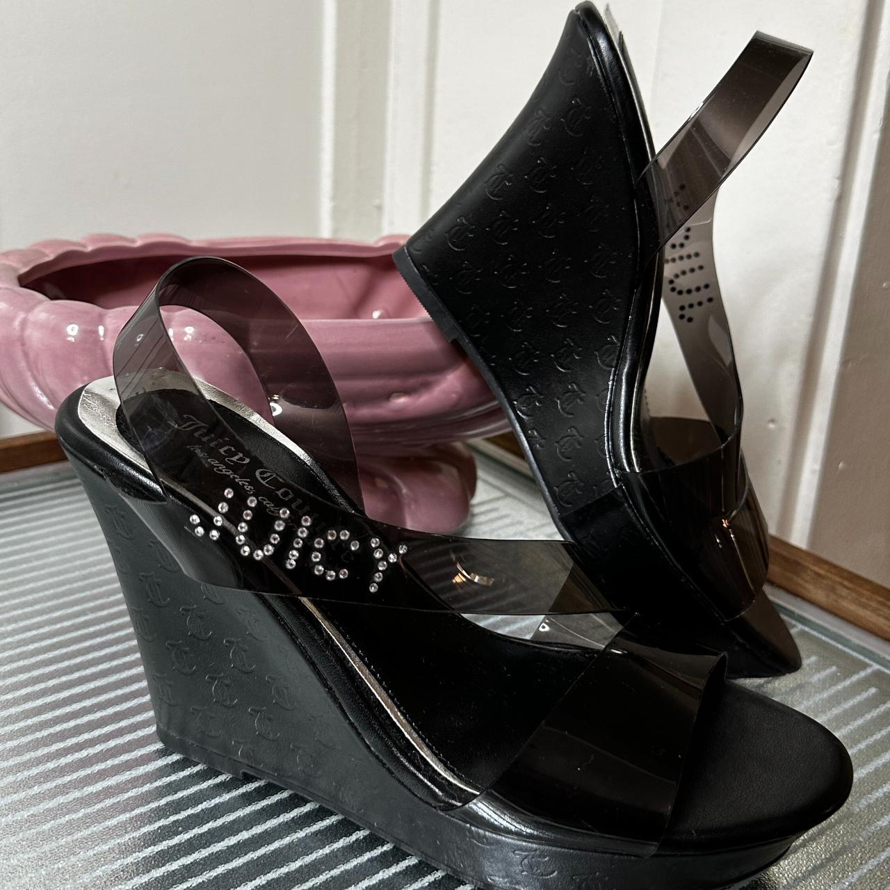 juicy couture wedges with no size anywhere. how would i measure them? :  r/Depop