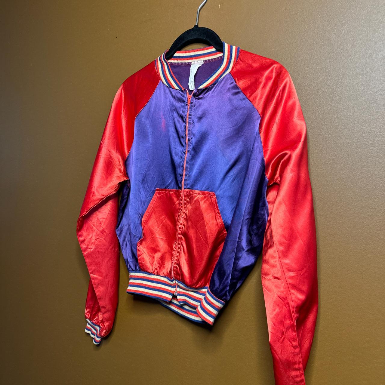 Source Unknown Women's Varsity Jacket - Multi/Red… - image 2