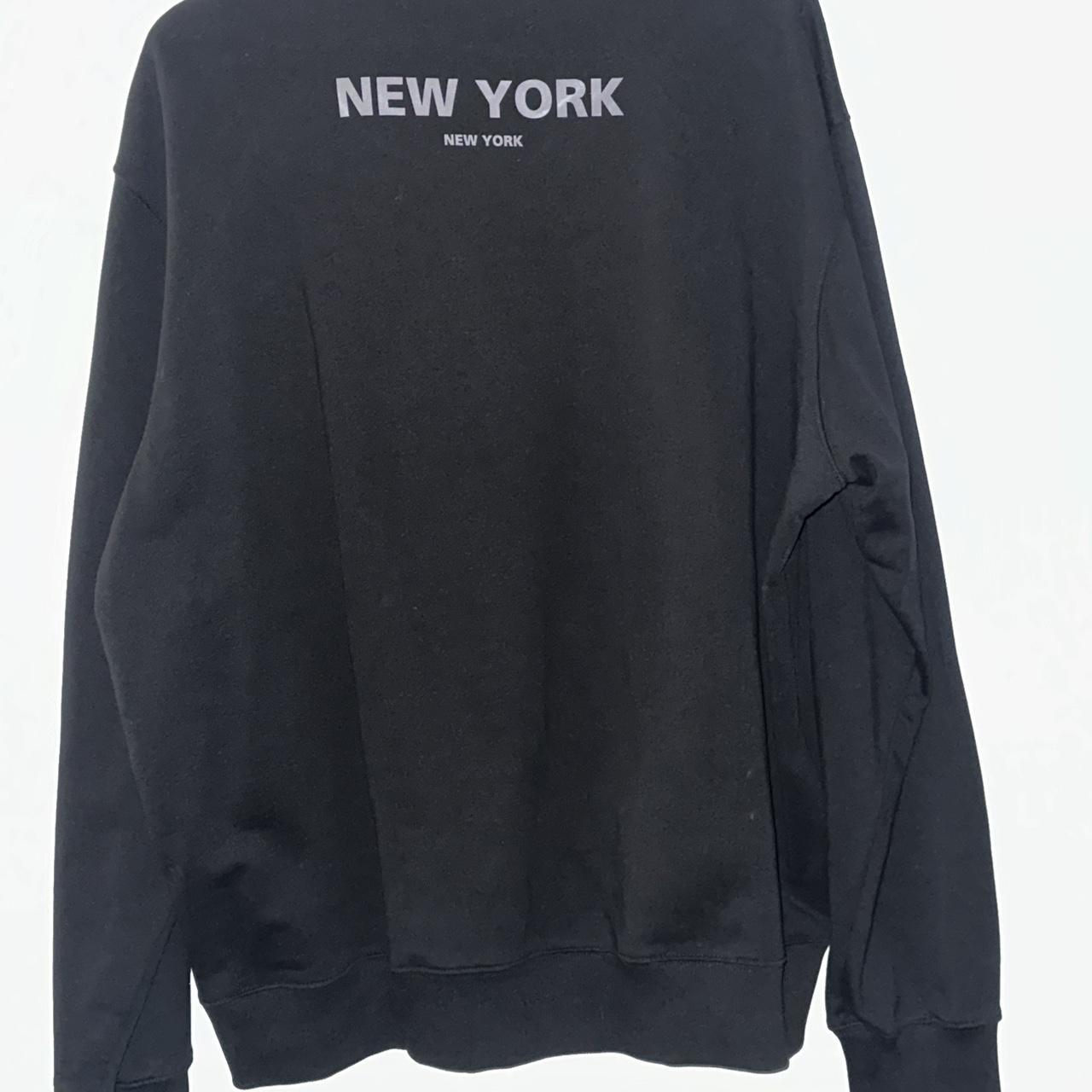 Helmut Lang Black New selling York Sweatshirt / Sweater / Crewneck