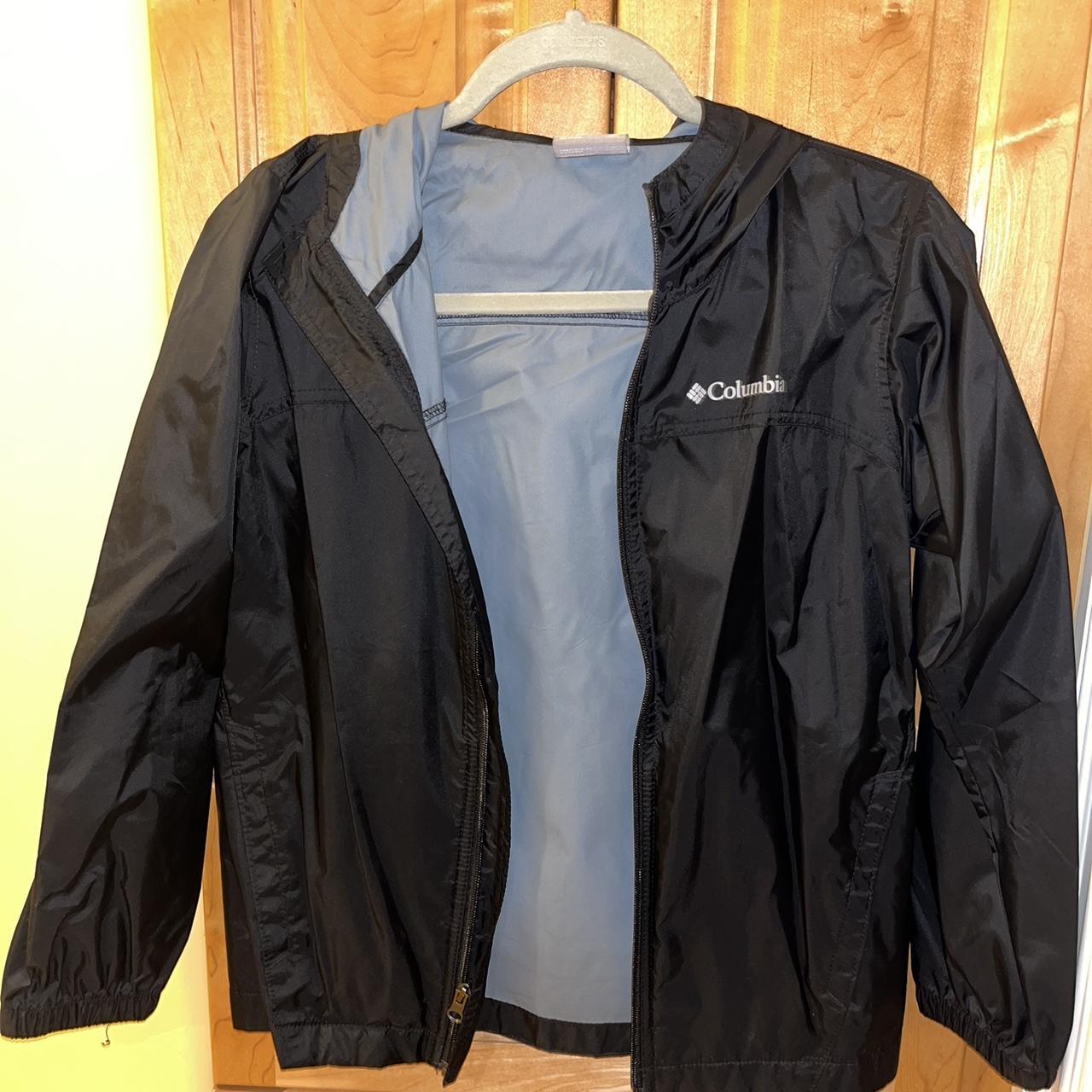 Lightweight youth Columbia rain jacket Size youth... Depop