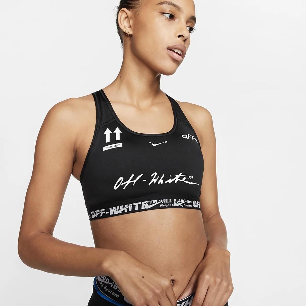 nike off white bra