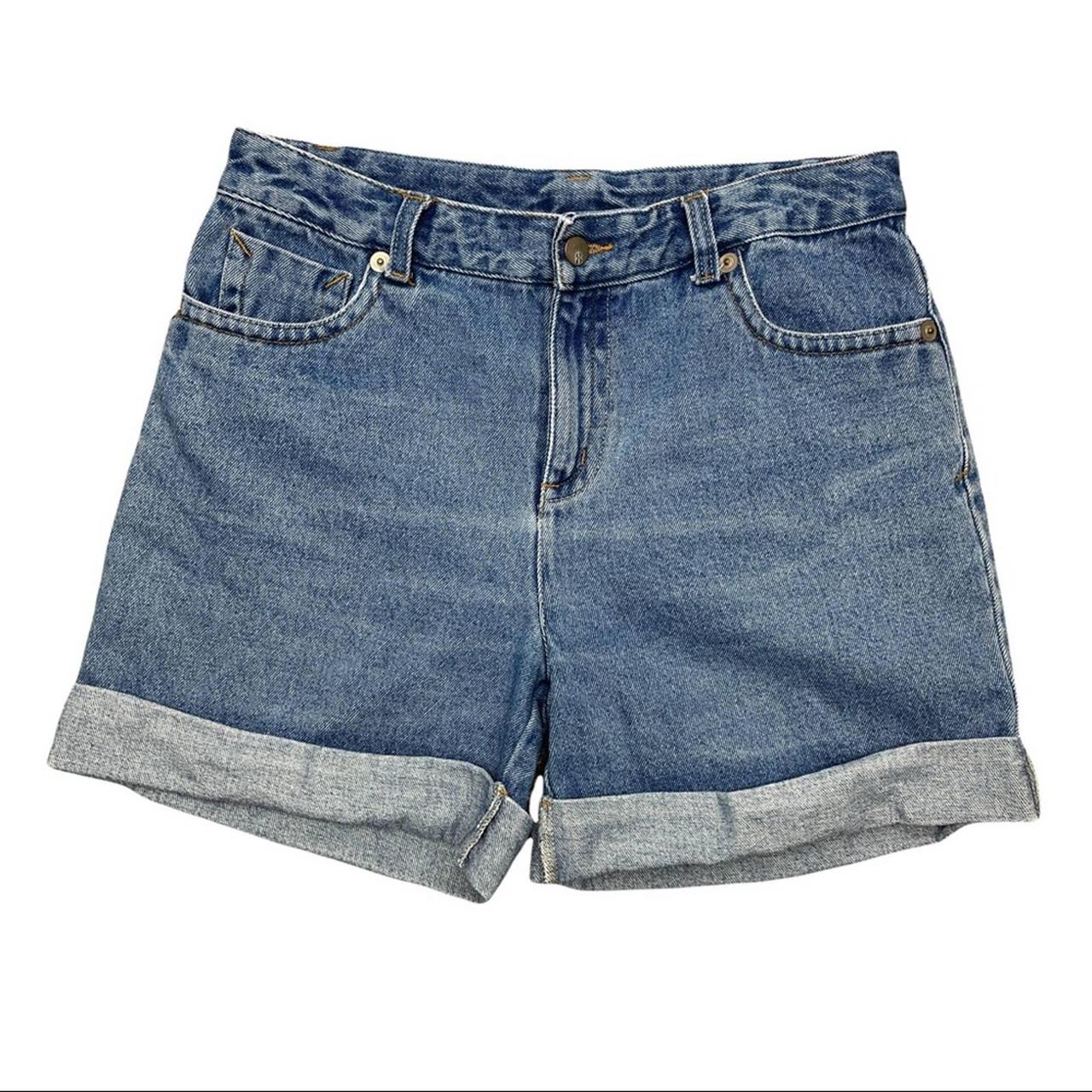 Bill Blass Mom Jean Shorts Cuffed Size 10 Depop 3098