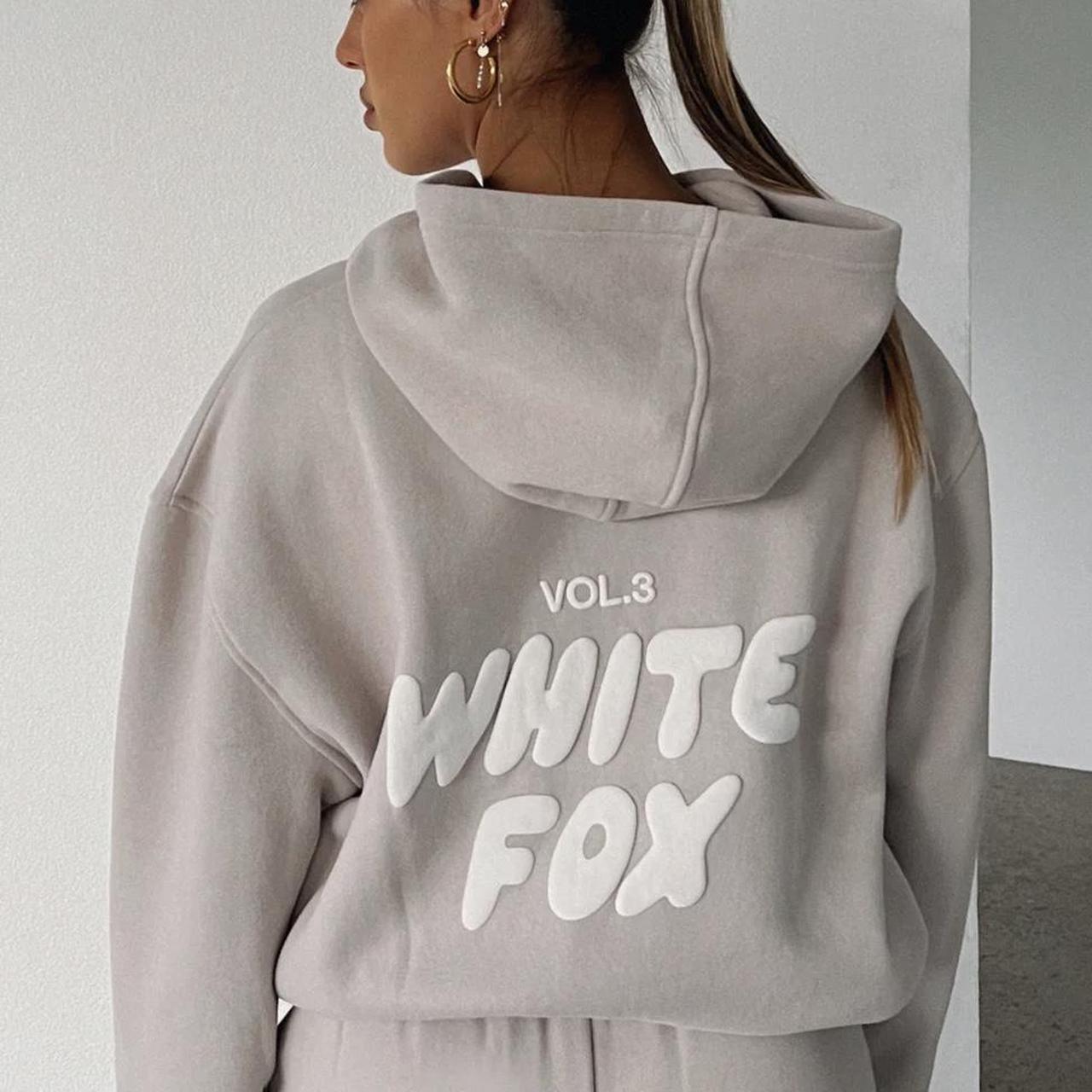 White Fox | Hoodie | Colour: Moon | Worn only a few... - Depop