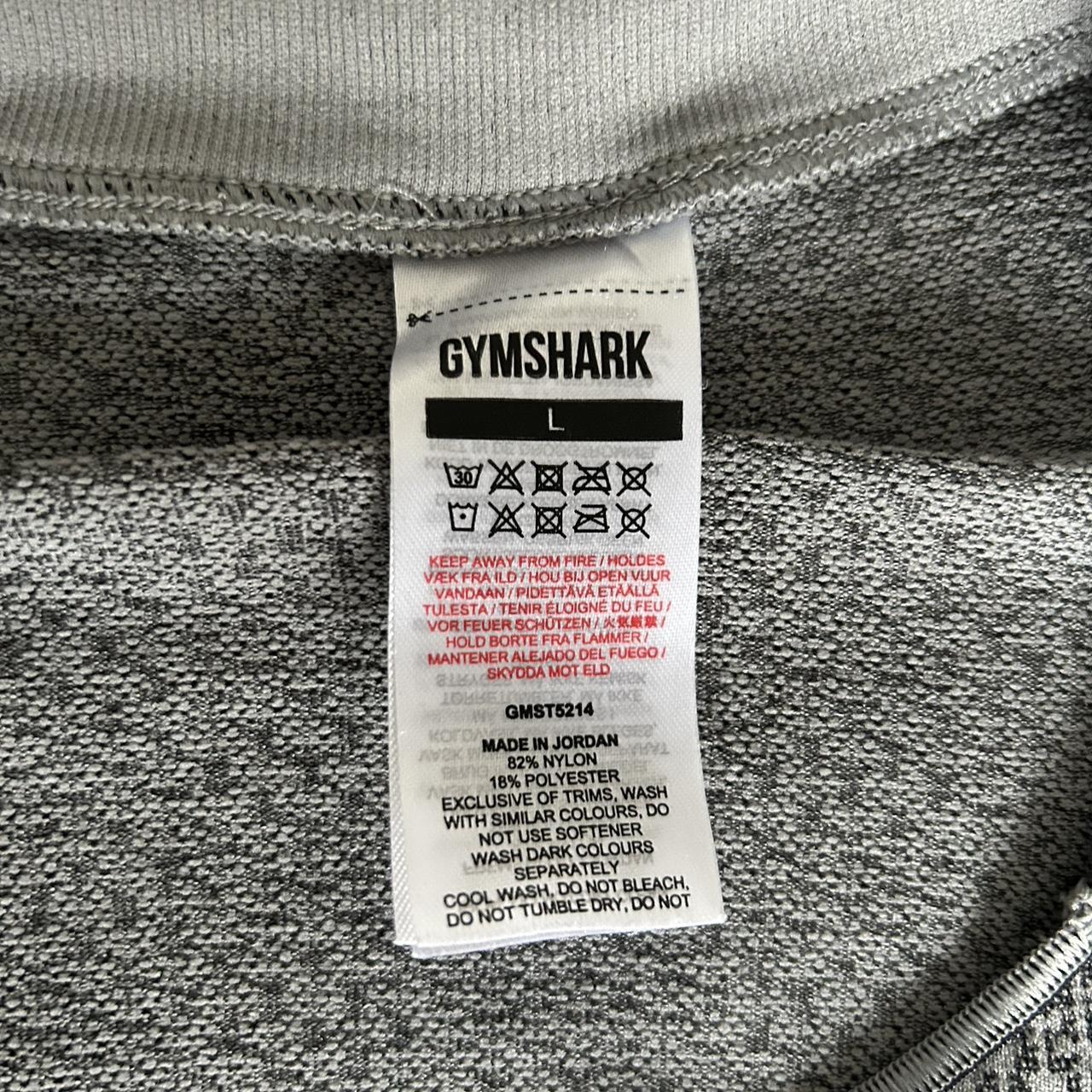 Men’s grey Gymshark T-Shirt Large Perfect... - Depop