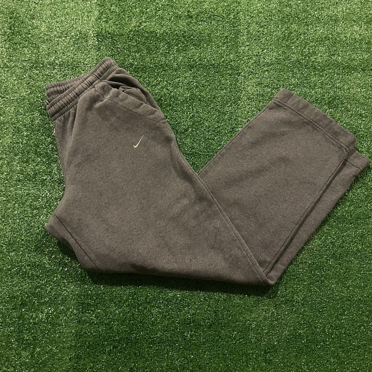 Grey Nike Sweats Size Large Depop