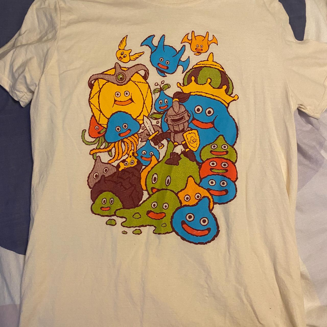 Dragon Quest slime shirt size medium 18"W... Depop