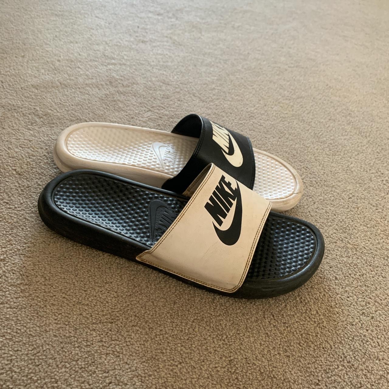 mitch match nike slides