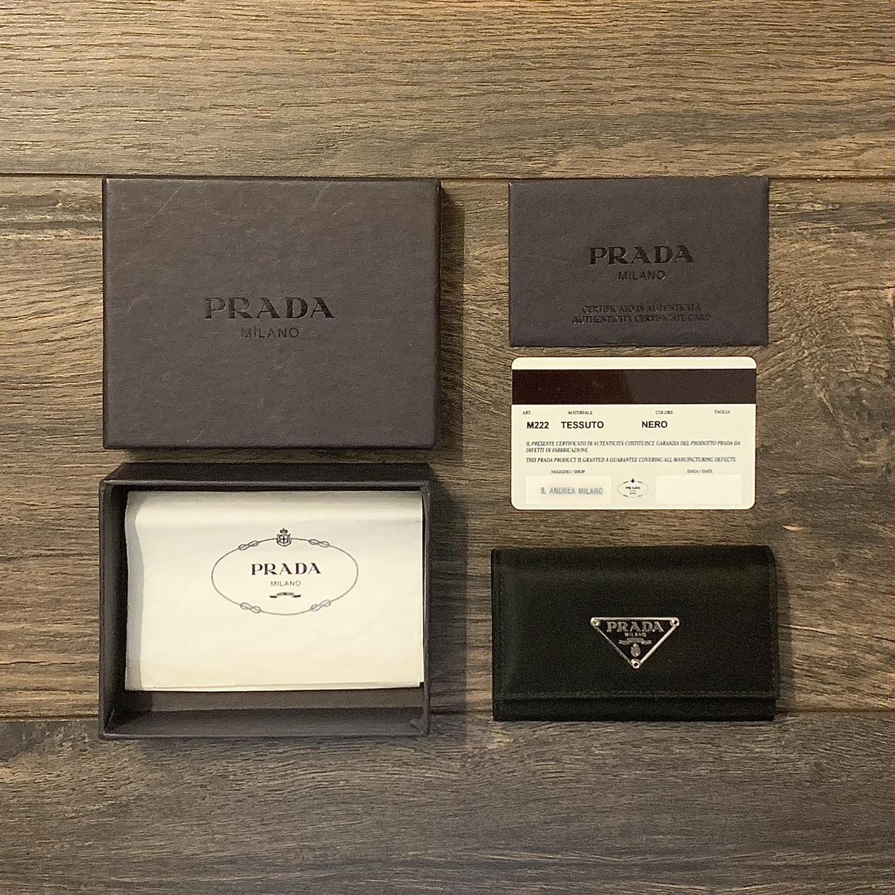 AUTHENTIC Prada 6 2024 Key Holder Case