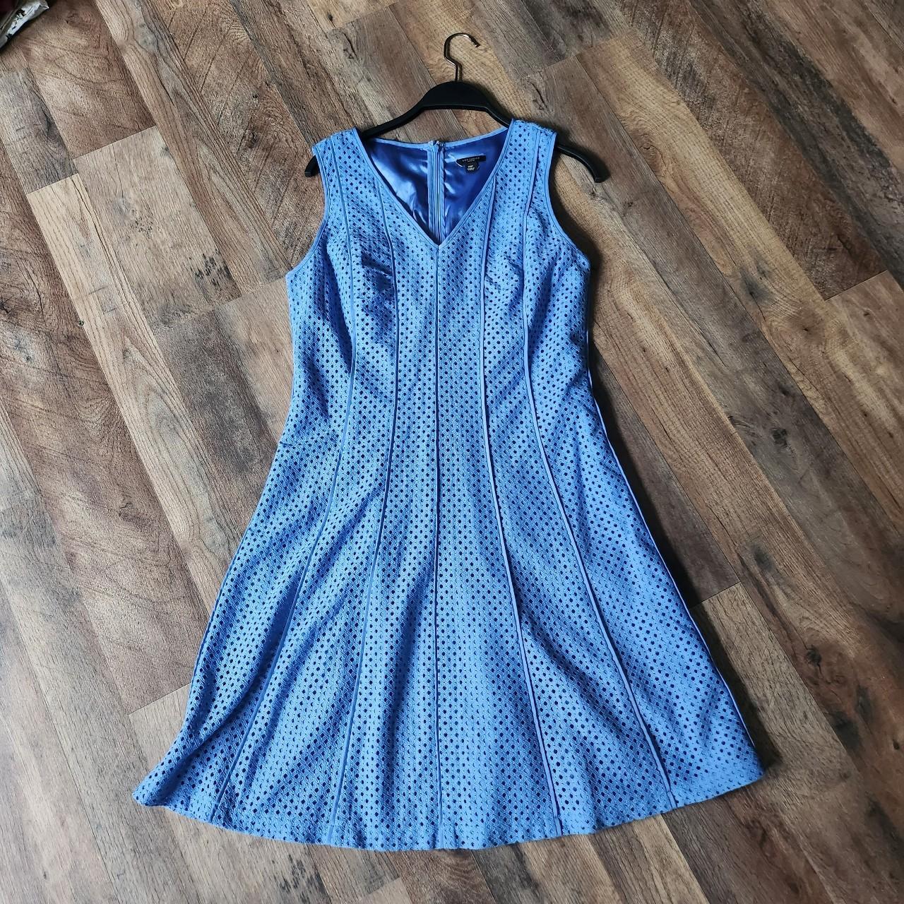 Ann taylor hotsell light blue dress