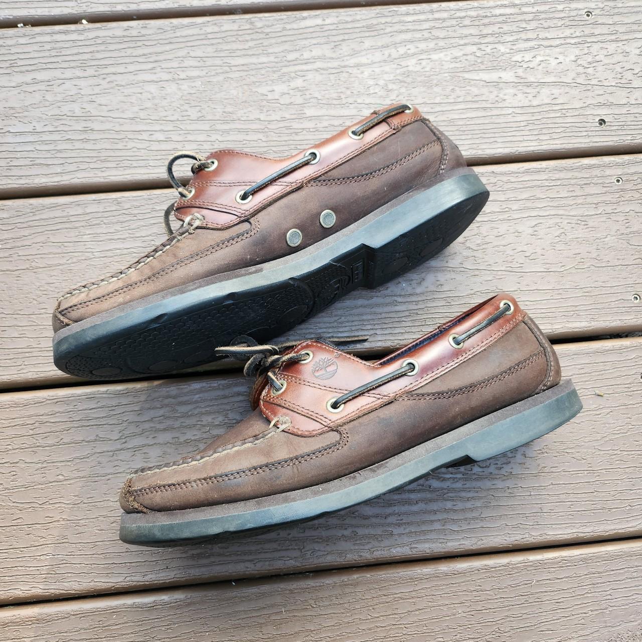Timberland Classic 71002 Men s Brown Leather Boat Depop