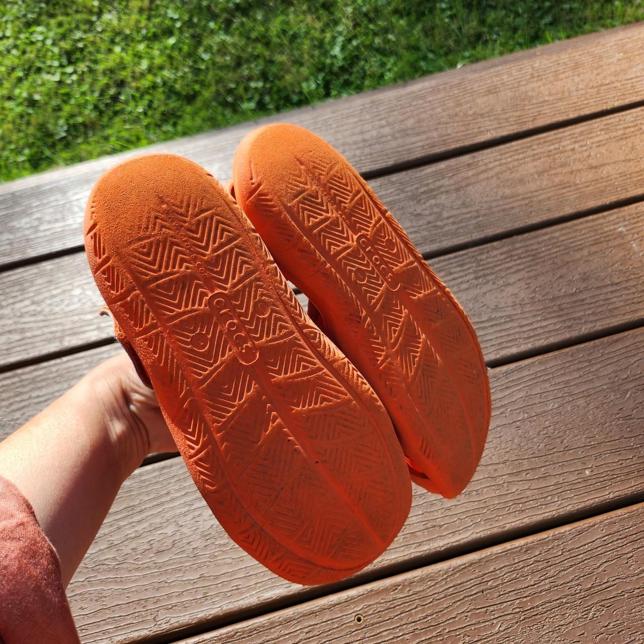 Crocs on sale orange sandals