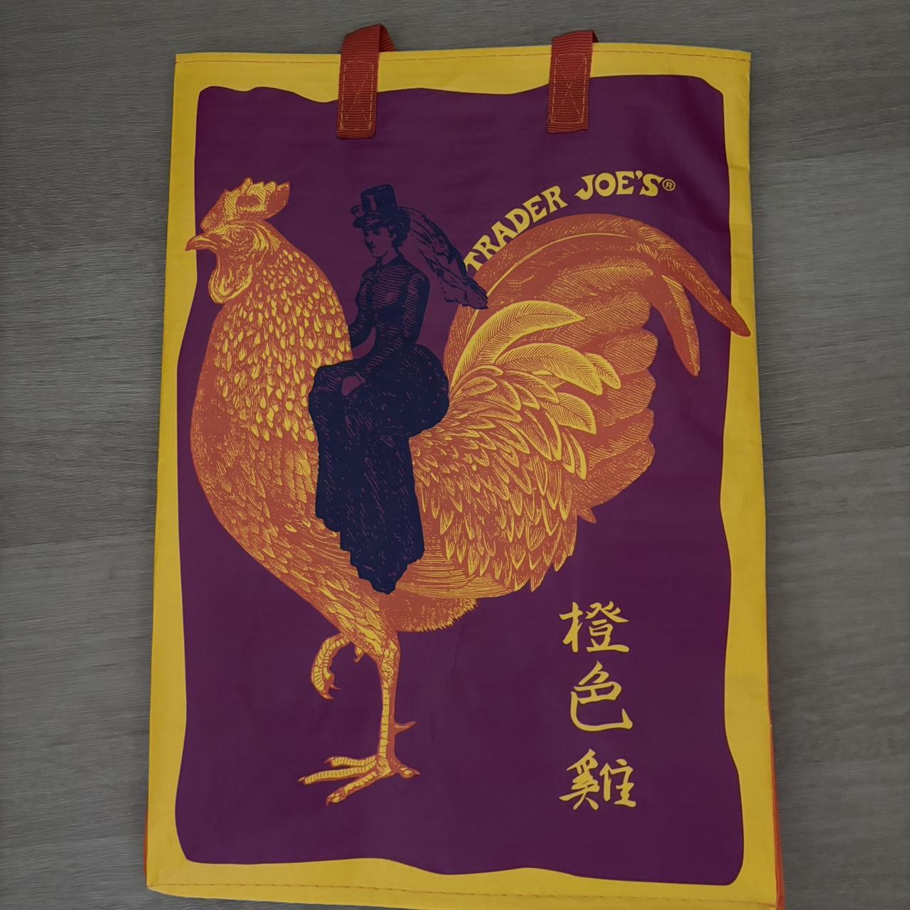 Trader Joe's Women's Bag - Multi/Blue – Trader Jo… - image 3