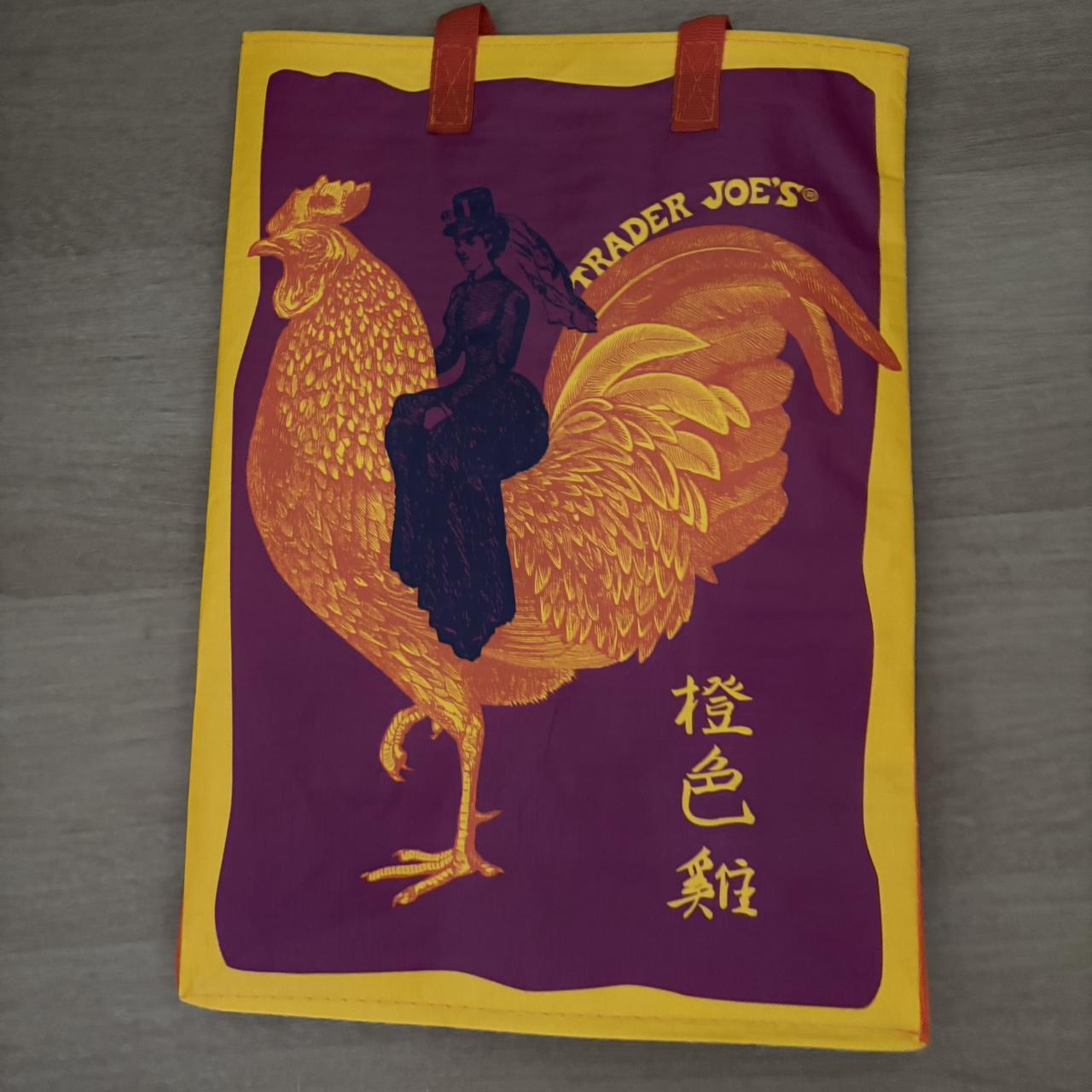 Trader Joe's Women's Bag - Multi/Blue – Trader Jo… - image 4