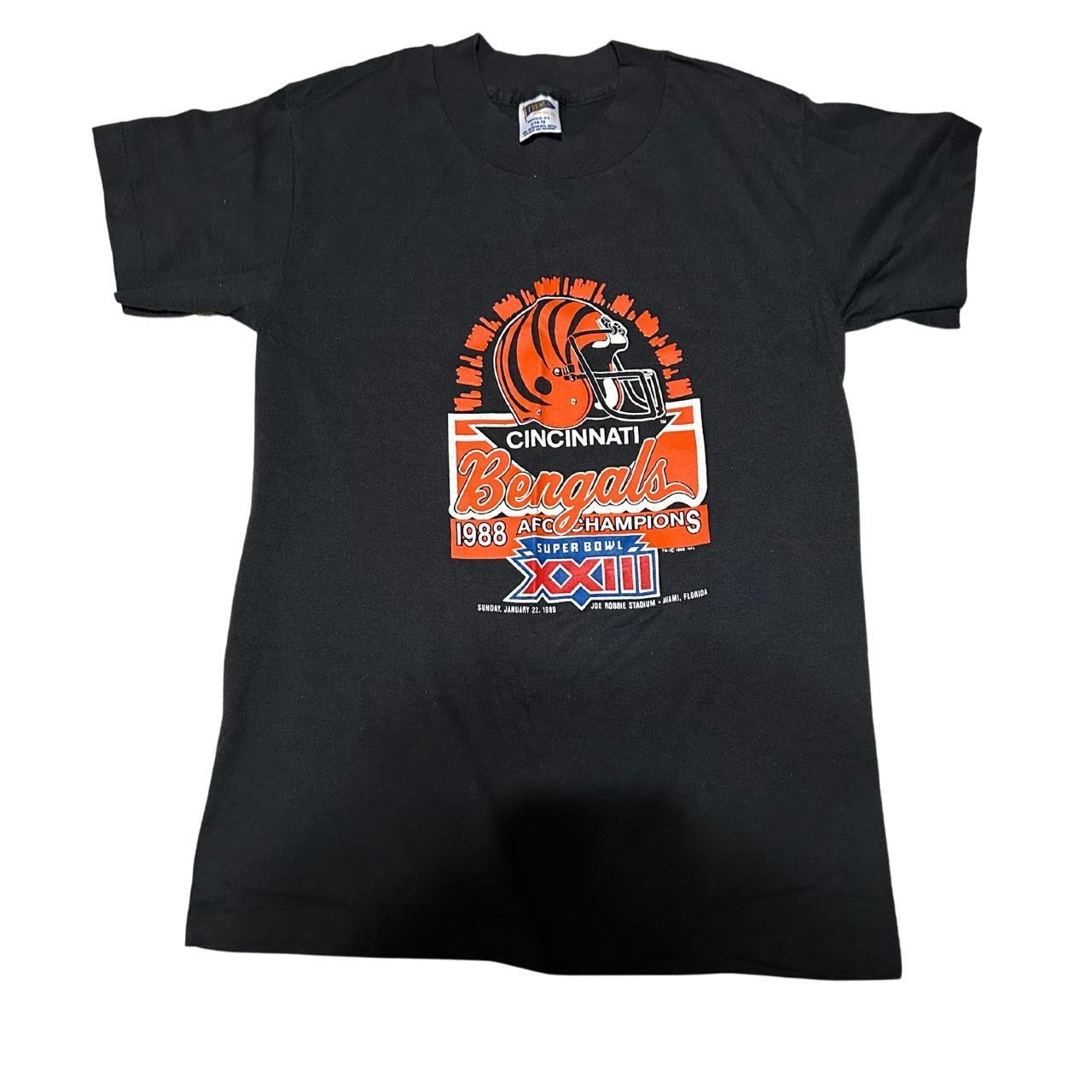 80s Cincinnati Bengals Super Bowl XXIII t-shirt Women's Medium