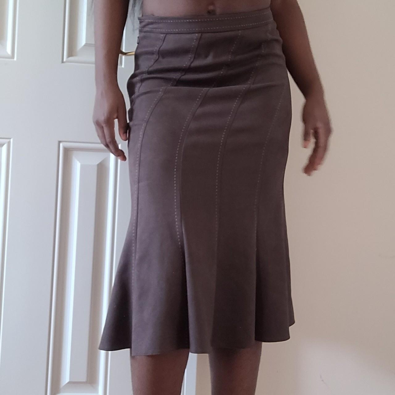 Brown skirt next best sale