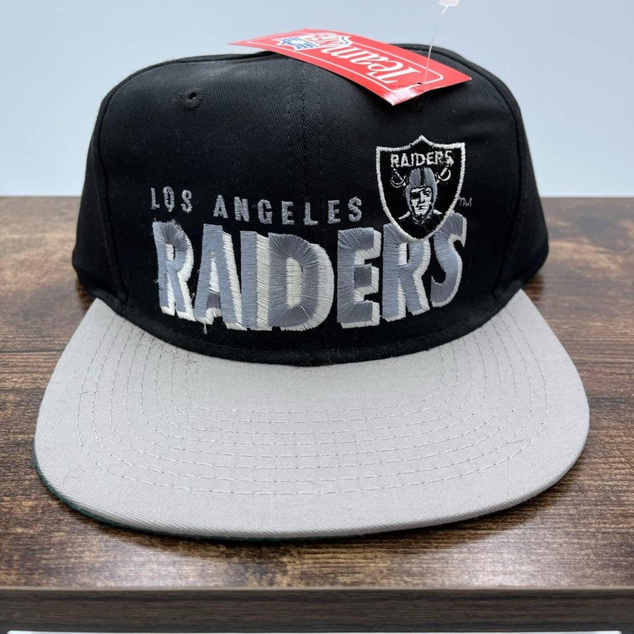 Vintage 80s Los Angeles Raiders AJD NFL Official... - Depop