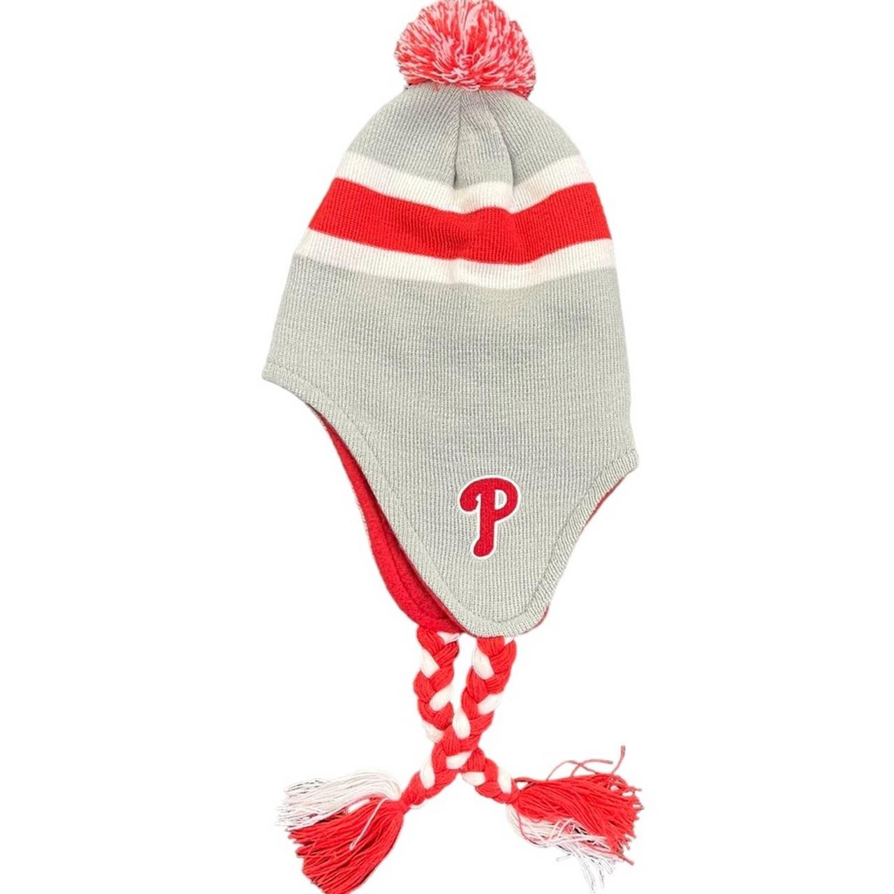 Philadelphia Phillies MLB beanie touque hat cap with Pom Pom 海外