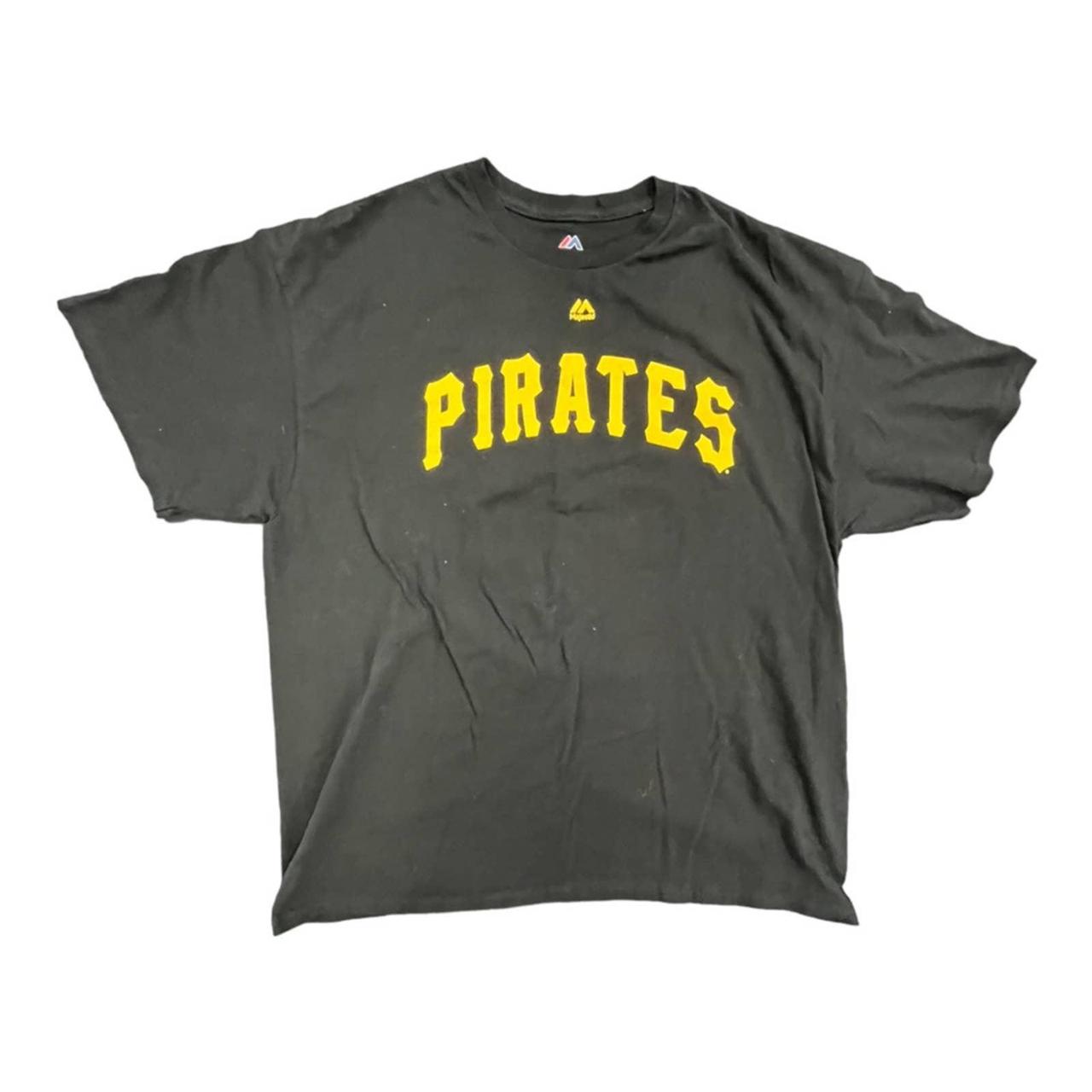 Y2K Majestic Pittsburgh Pirates Roberto Clemente - Depop