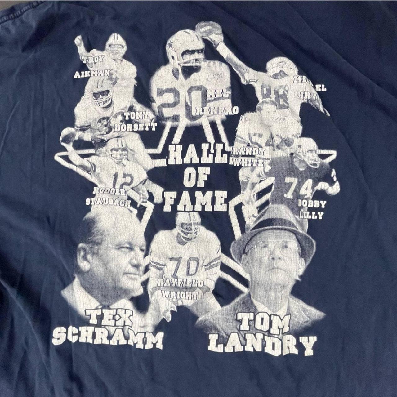 Vintage Dallas Cowboys 3XL T-shirt hall of Famr - Depop