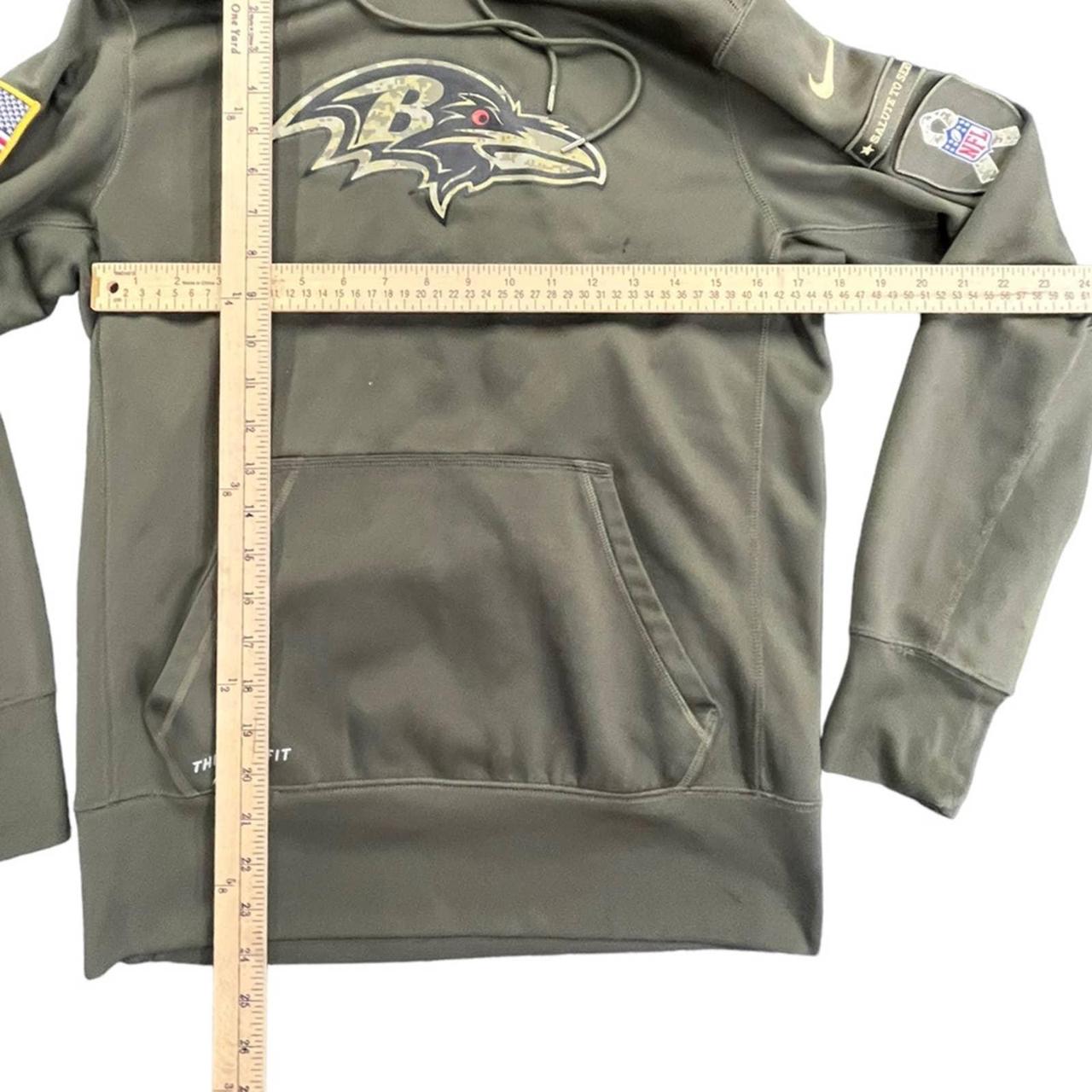 Nike Baltimore Ravens Salute To Service Camo Therma - Depop