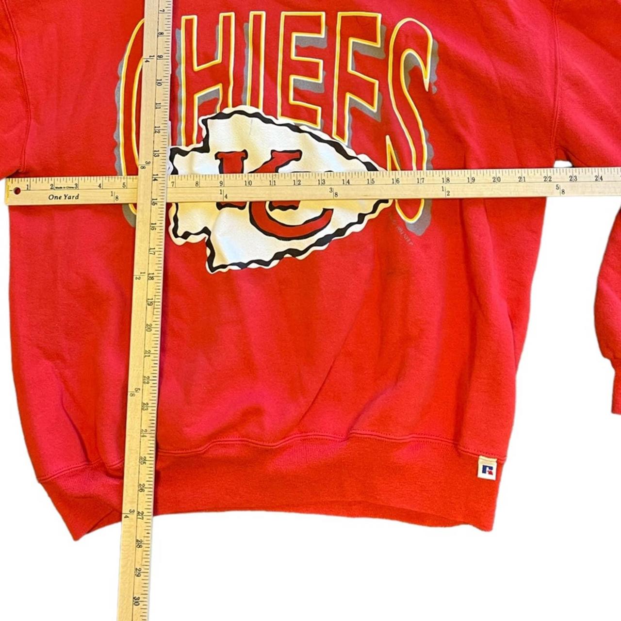 1990s Kansas City Chiefs Turtleneck Sweatshirt by Russell Brand