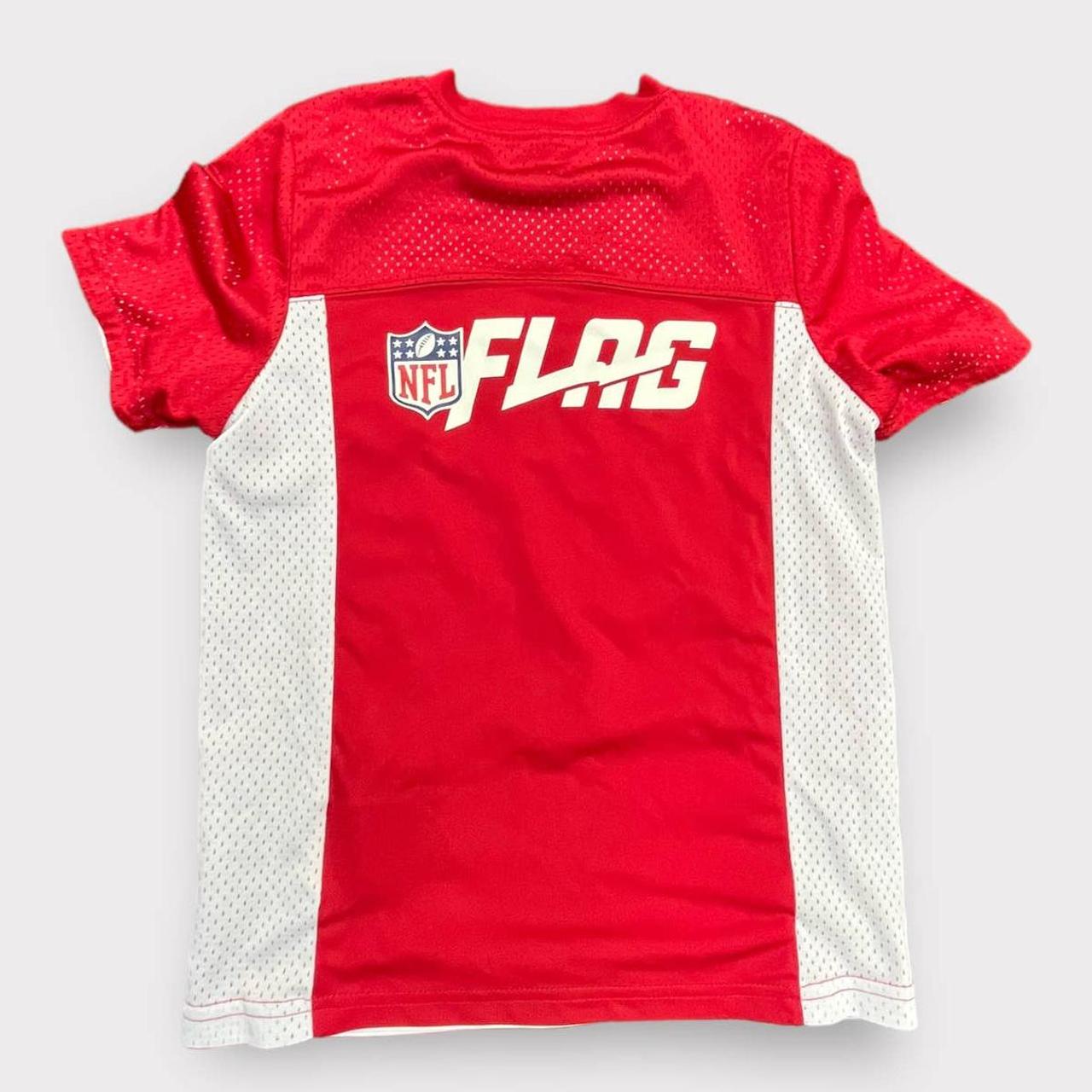 Vintage Reversible NFL Flag Football Jersey - Depop