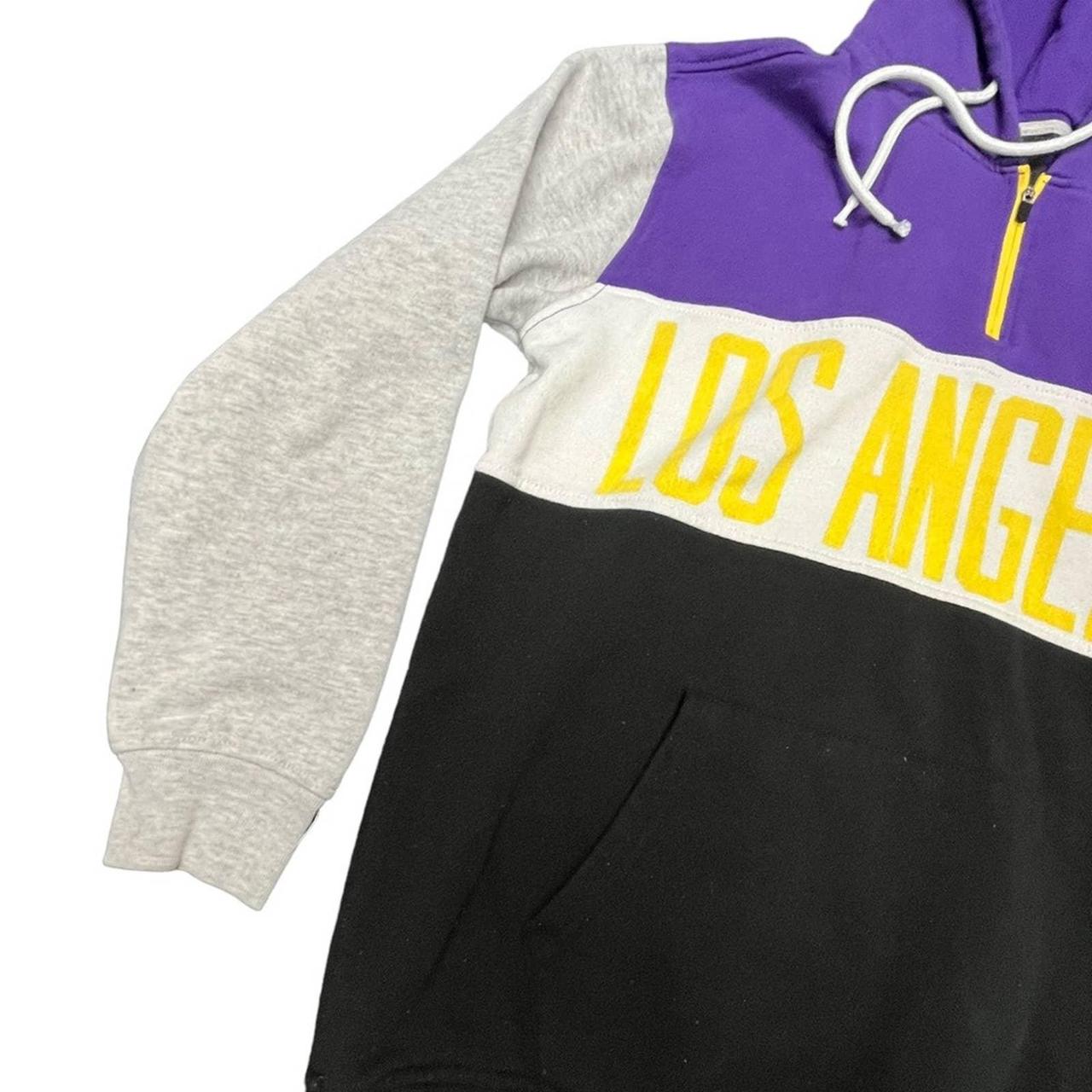 Y2k early 2000s Los Angeles lakers nba hoodie - Depop