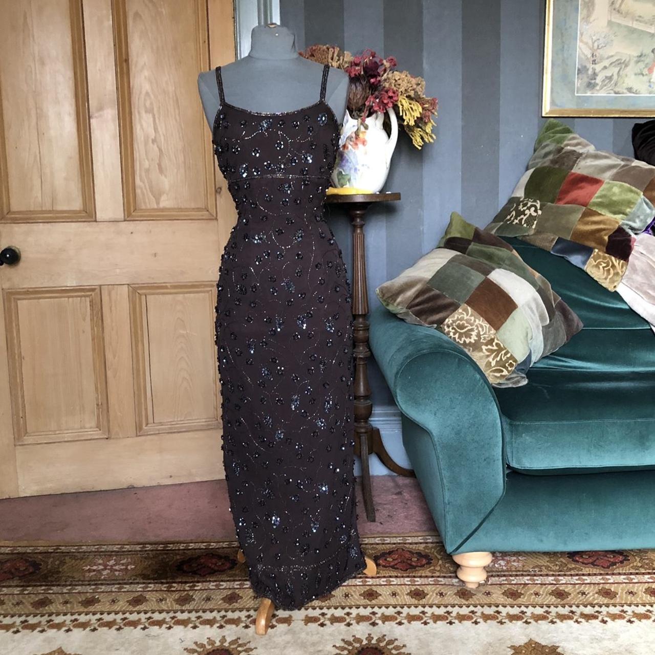 Monsoon Womens Brown Dress Depop 1710