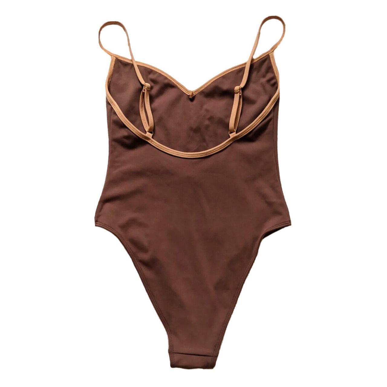 Charlie Holiday Women's Brown and Tan Swimsuit-one-piece (4)