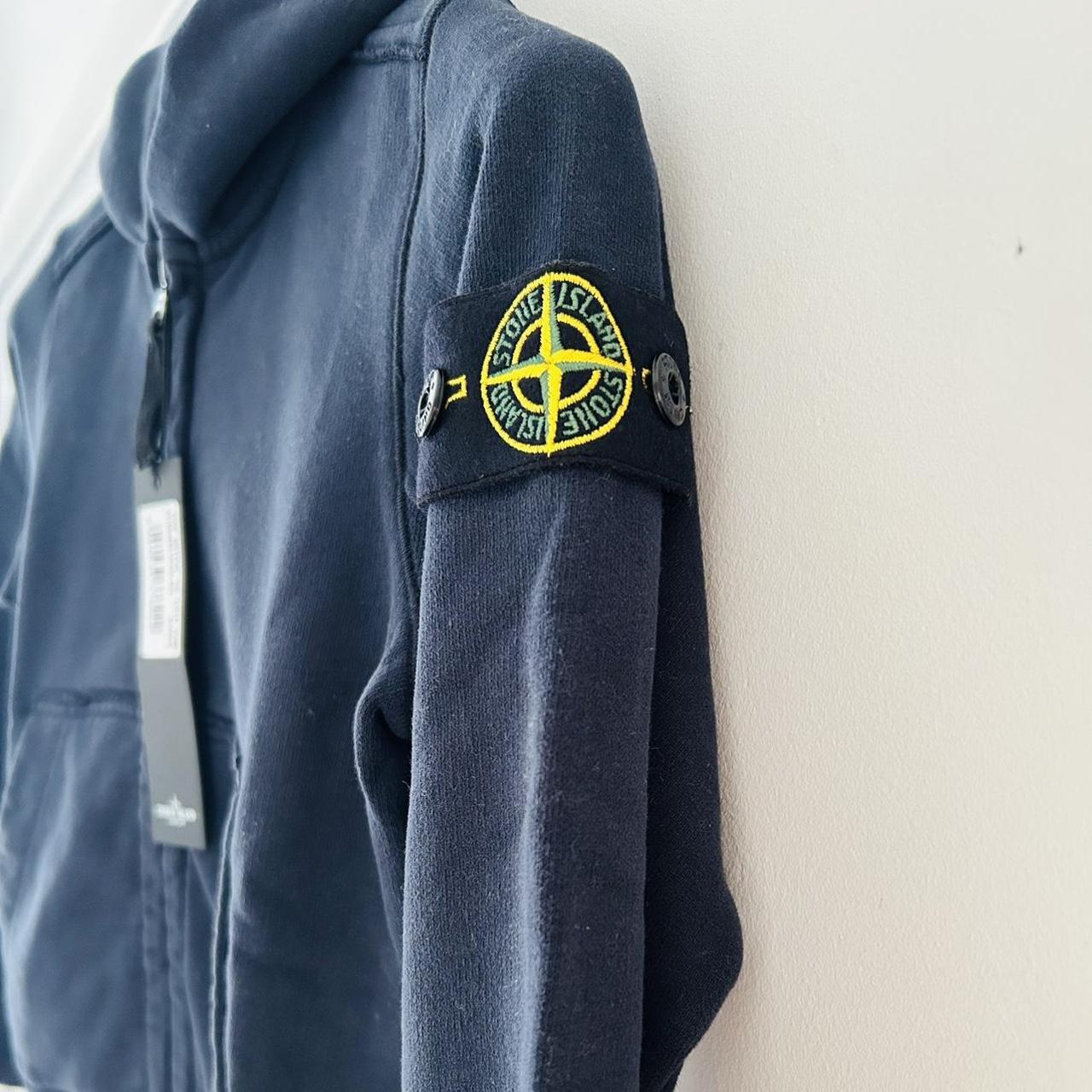 💯 authentic genuine stone island junior hooded... - Depop